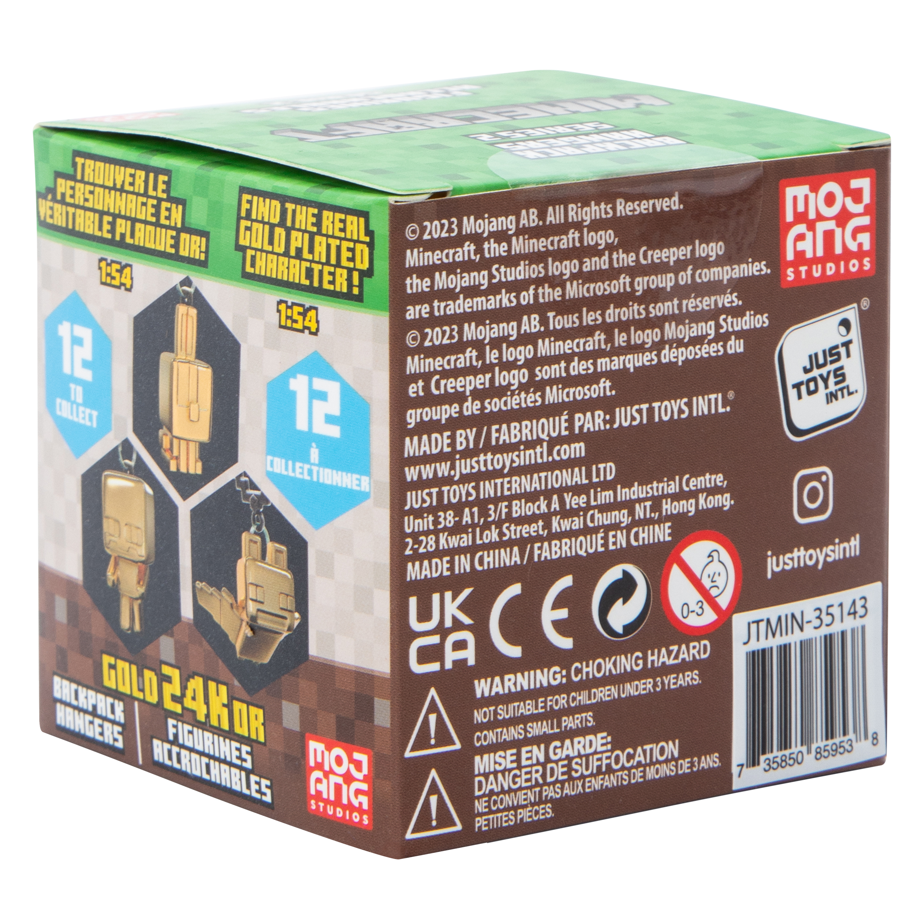 Minecraft™ Backpack Hanger Blind Bag (Styles May Vary)