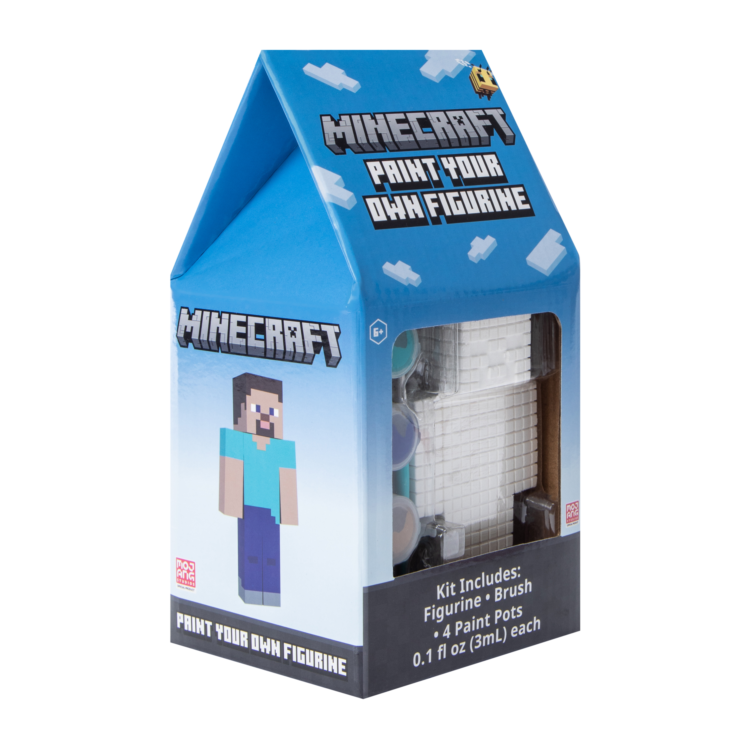 Minecraft Paint Your Own Figurine Kit