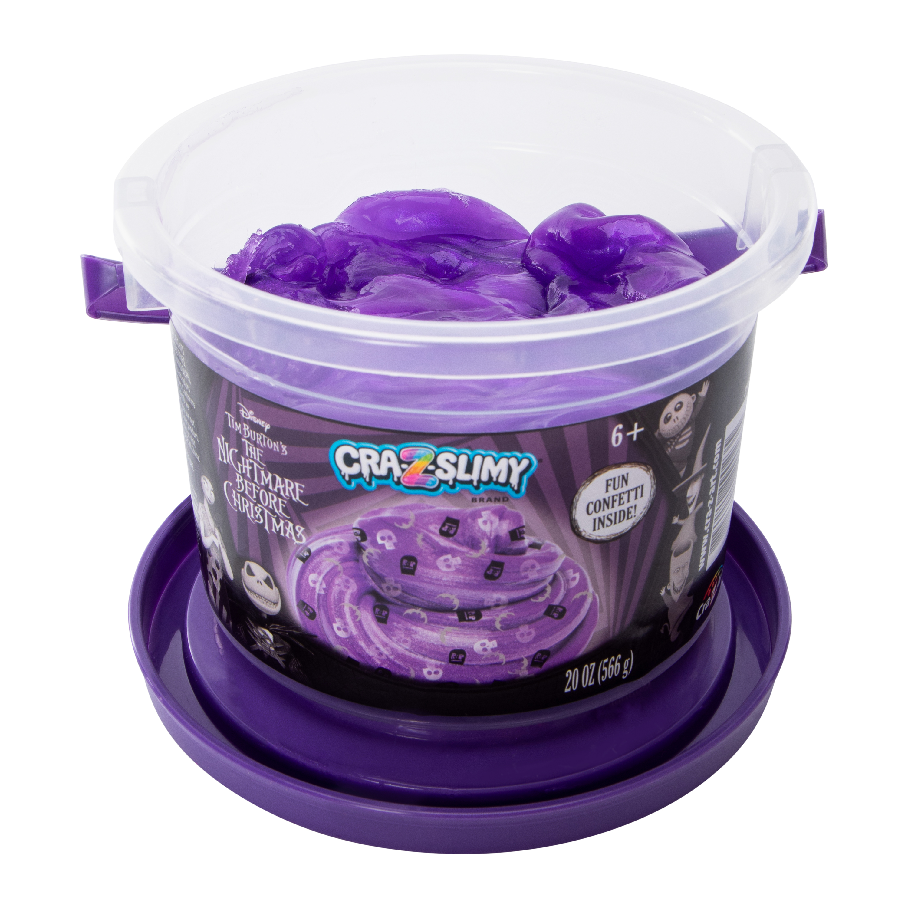 Cra-Z-Slimy® x Disney Tim Burton's The Nightmare Before Christmas Slime Tub 20oz