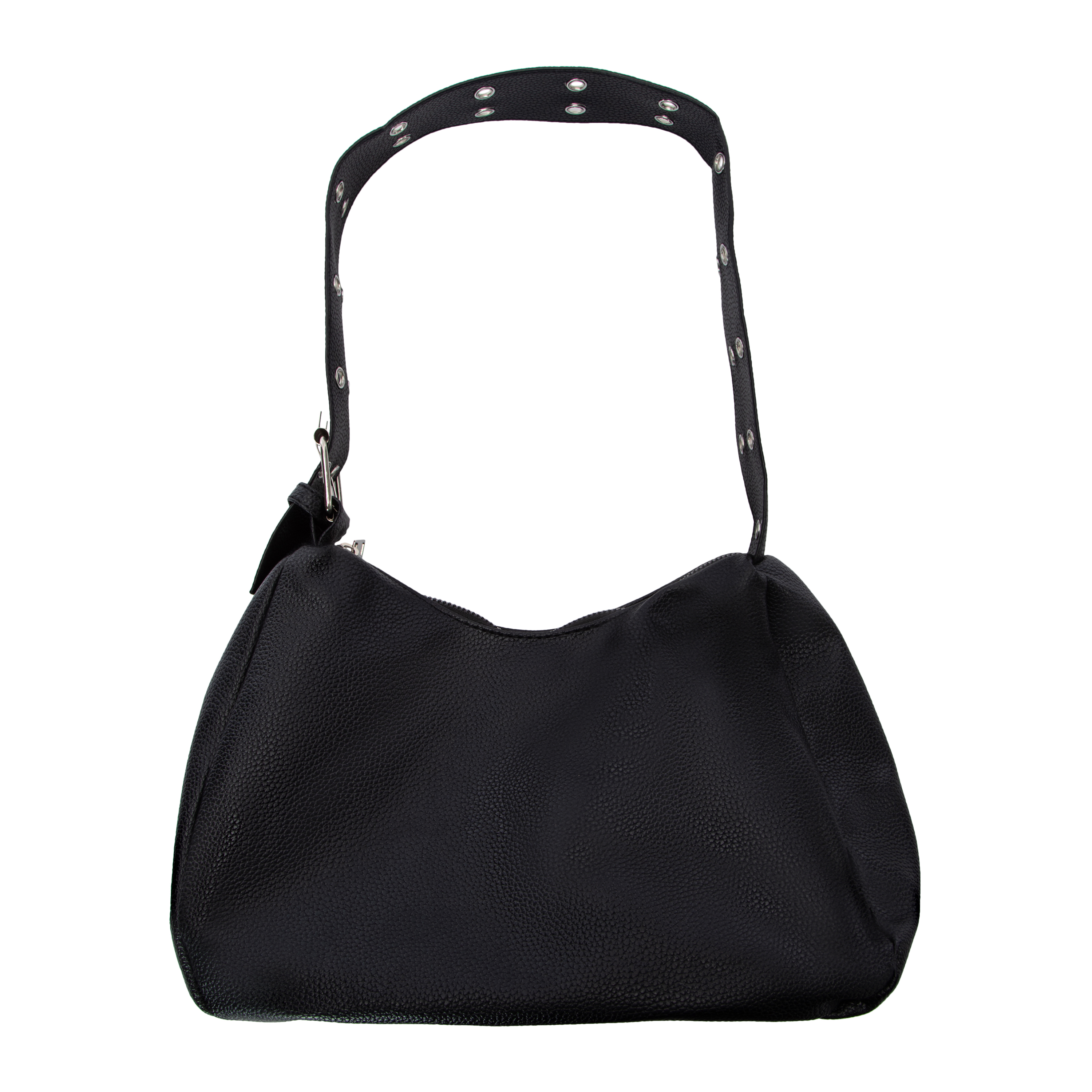 Buckle-Strap Shoulder Bag