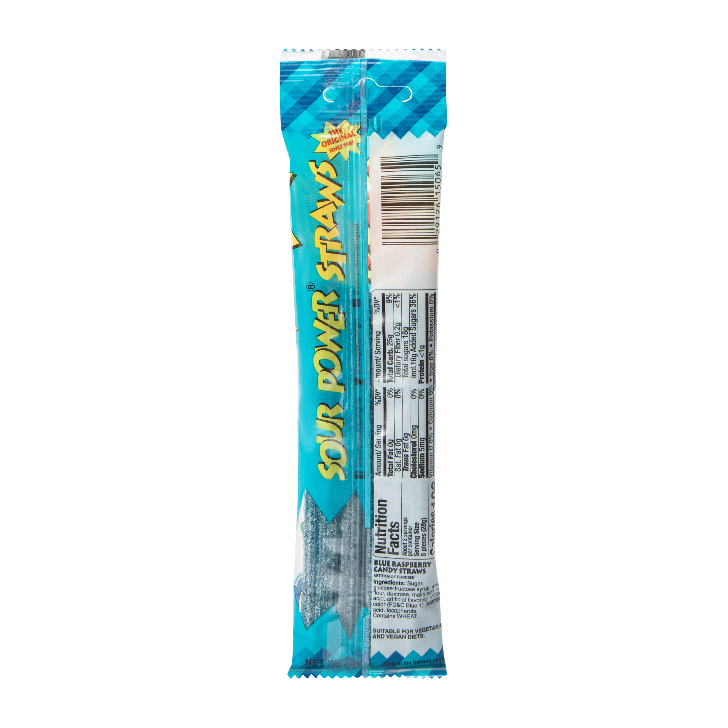 Sour Power Candy Straws 1.75oz