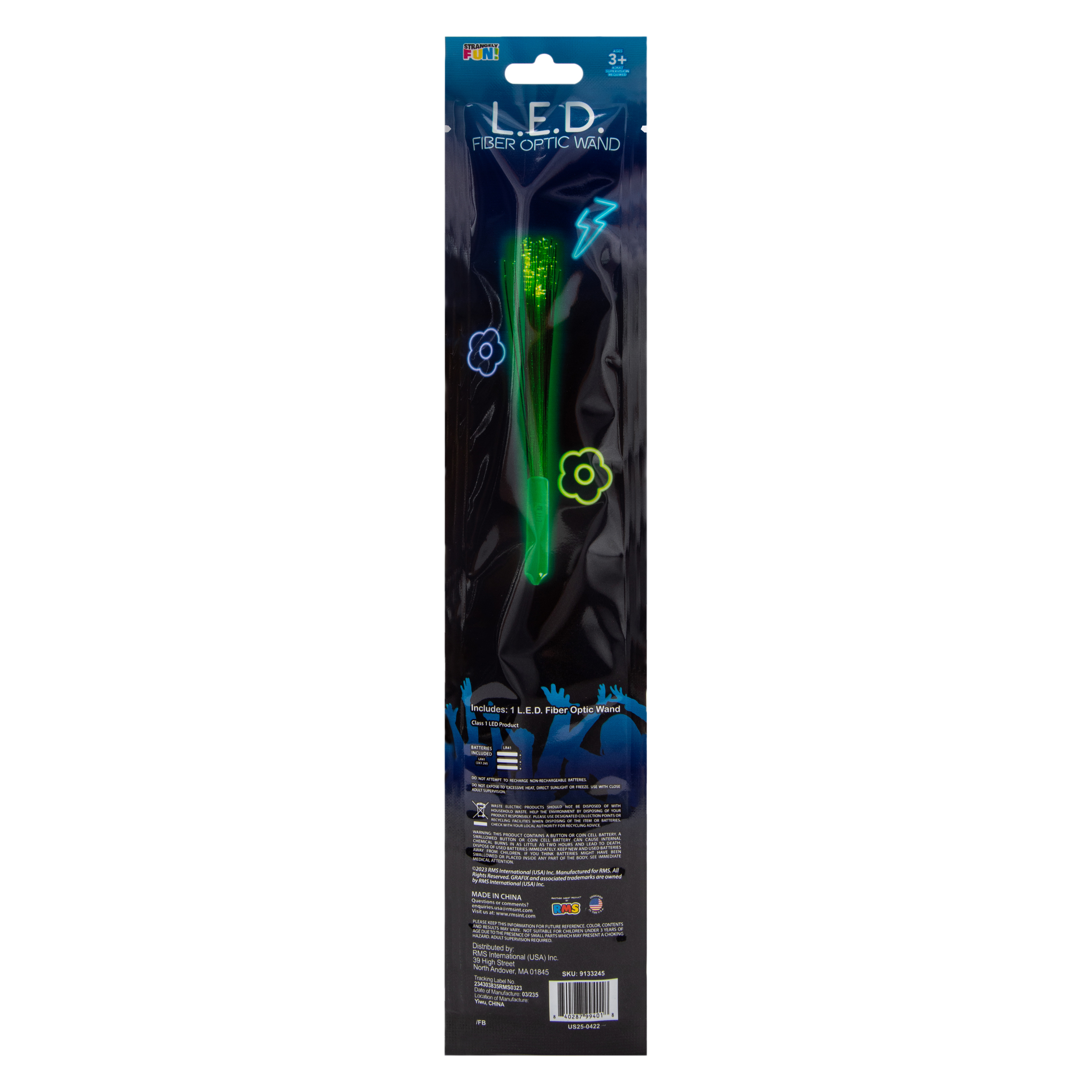LED Fiber Optic Wand