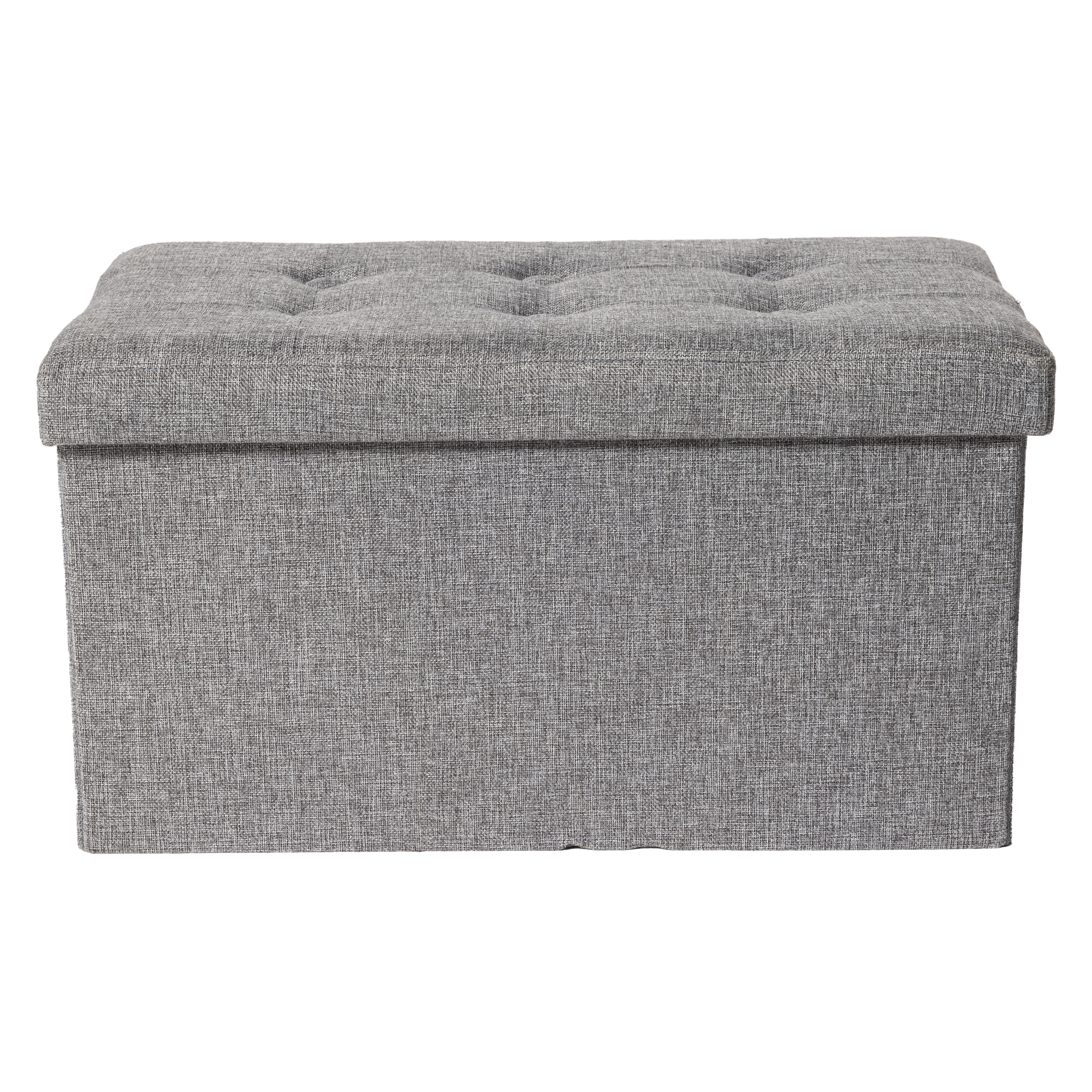 Collapsible Storage Ottoman 24in x 13in