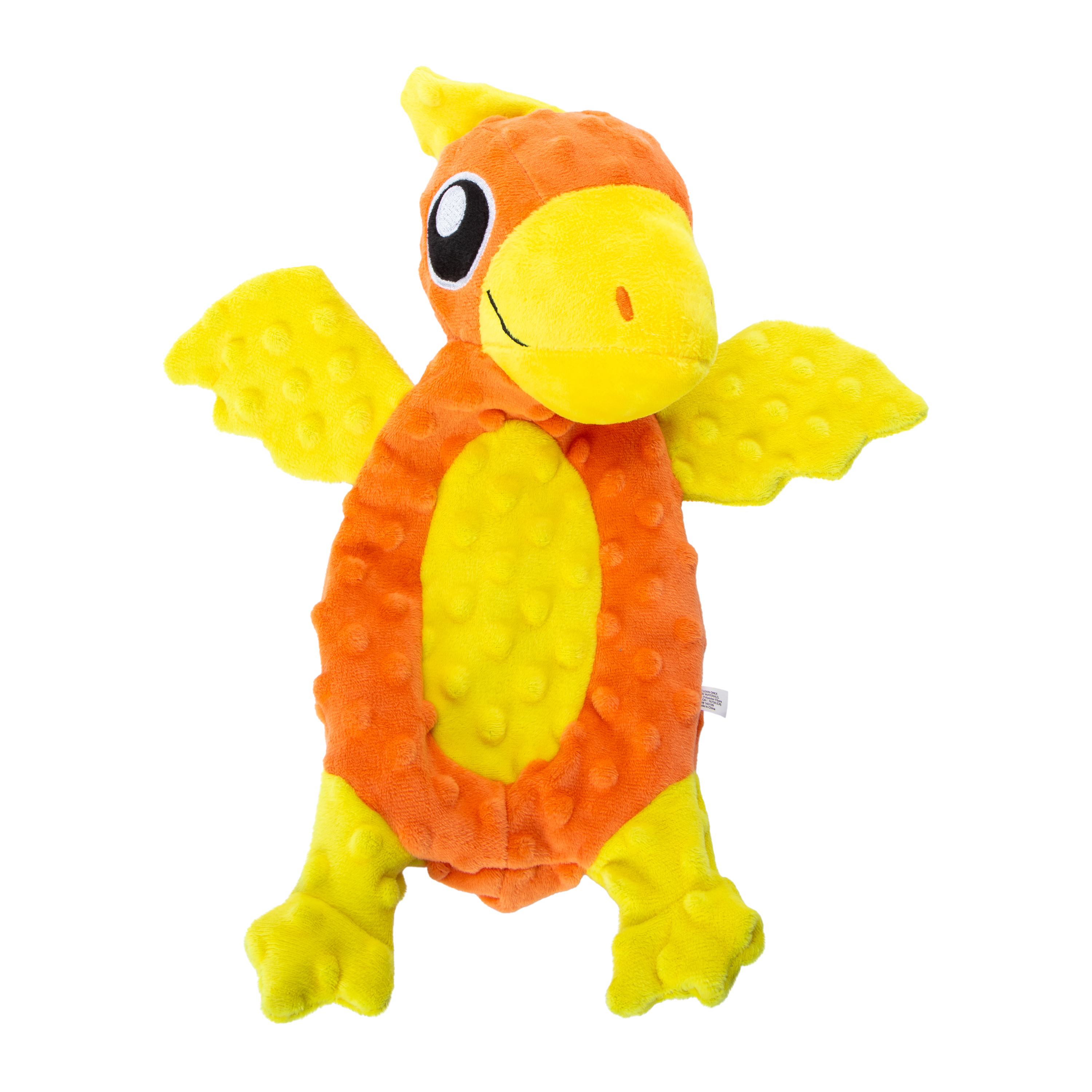 Dino Plush Dog Toy With Squeaker