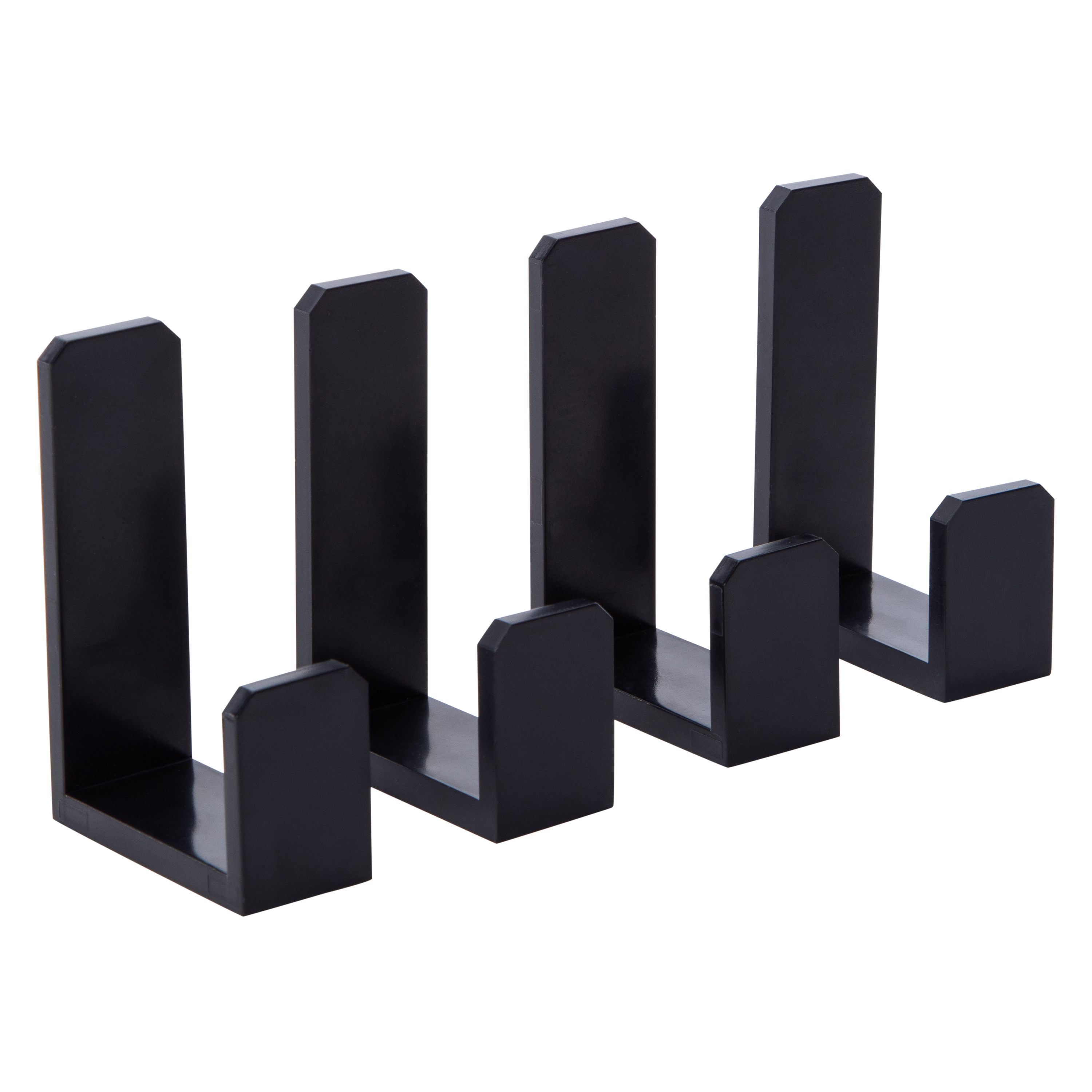 Peel & Stick Adhesive Hooks 4-Count