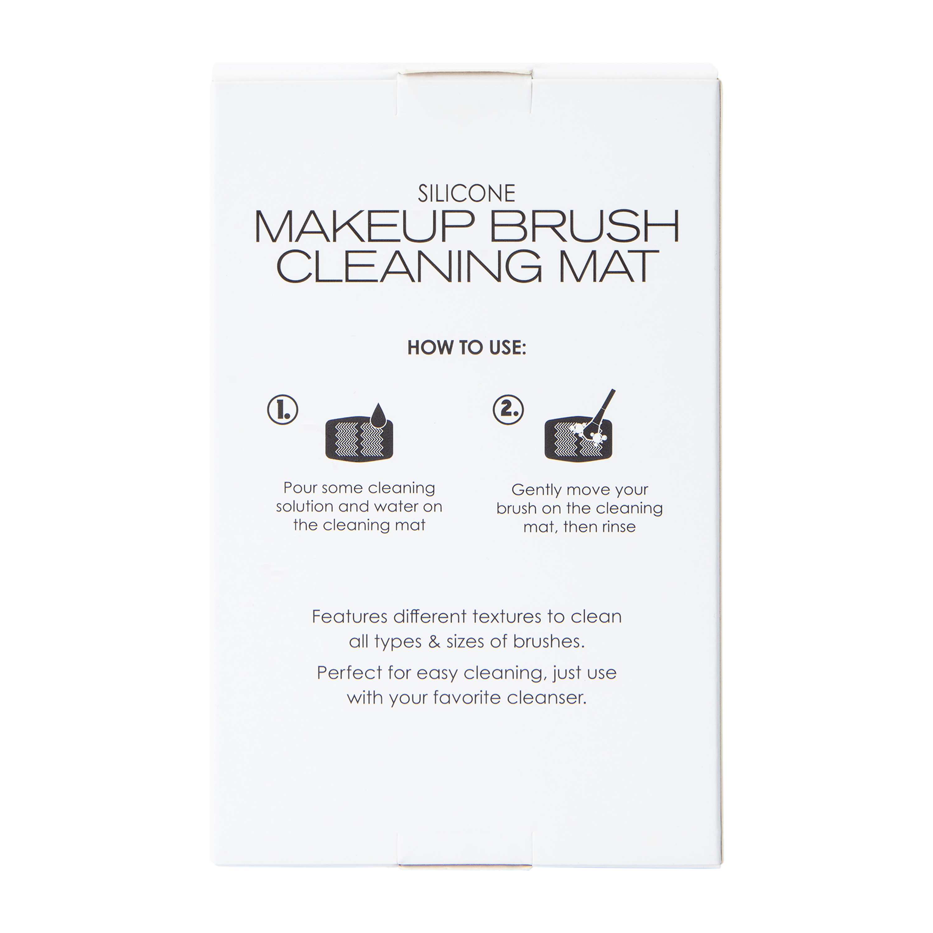 Silicone Makeup Brush Cleaning Mat 3.5in x 5.90in