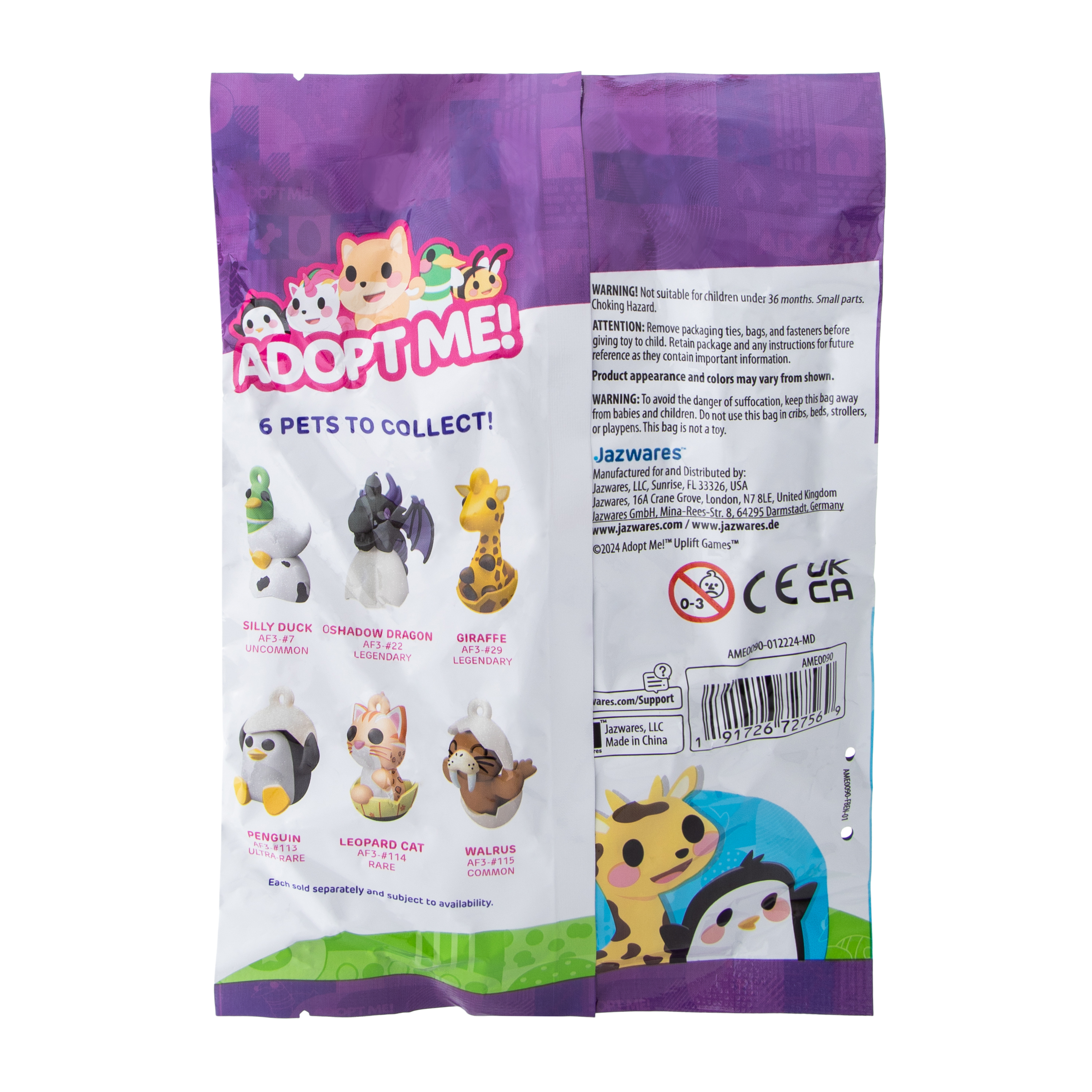 Adopt Me Figure Clips (Styles May Vary)