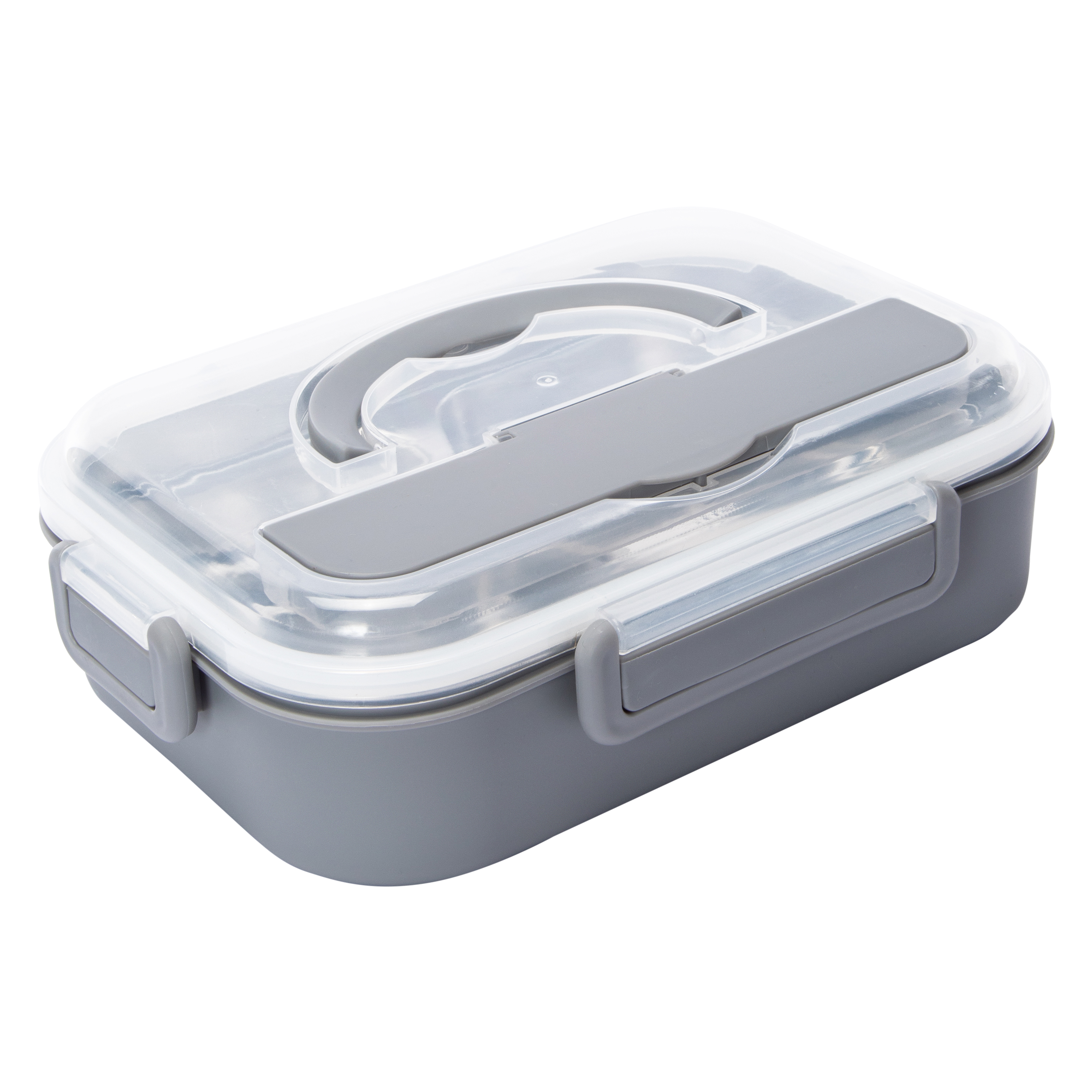 4-Piece Stainless Steel Bento Box  9.5in x 6.7in