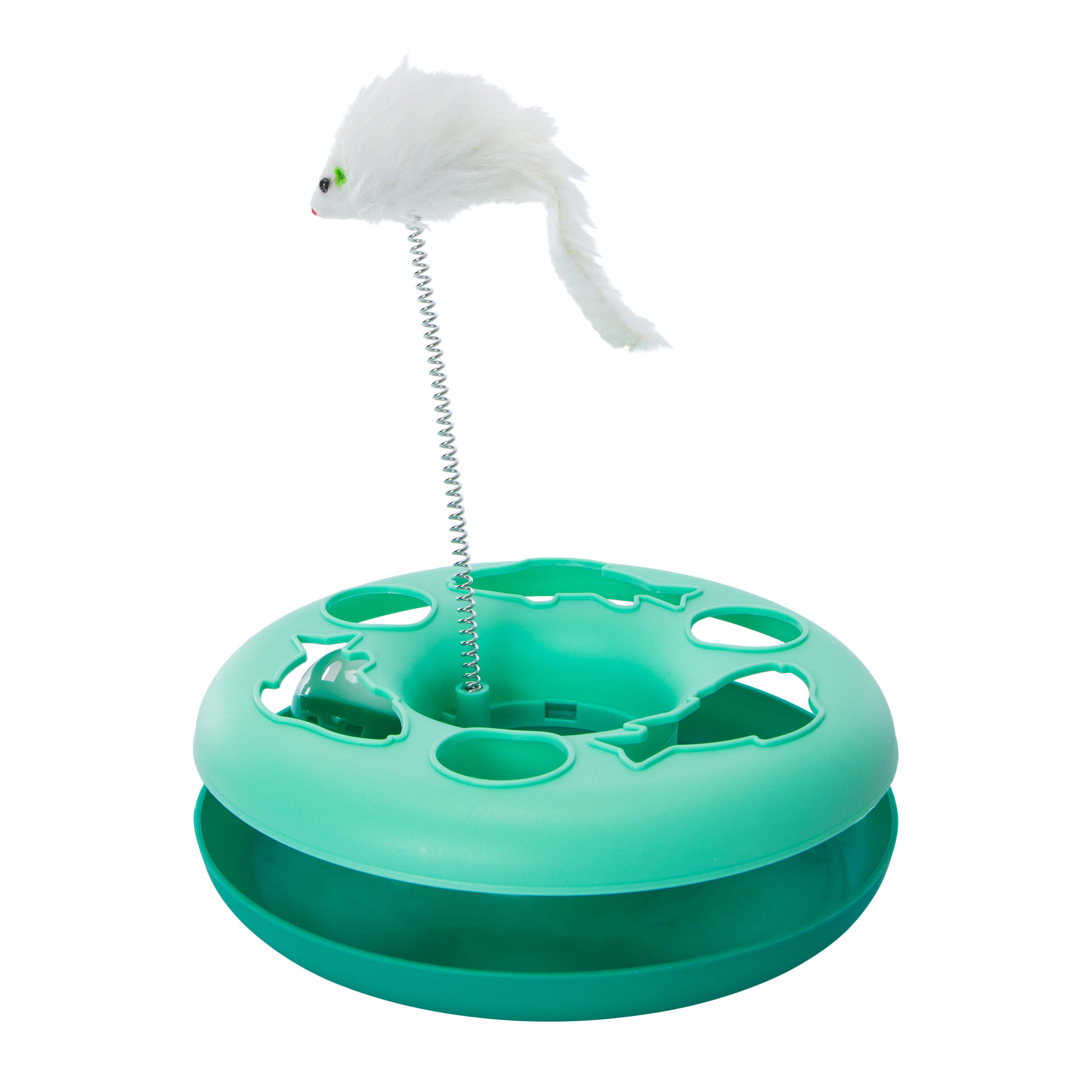 Cyclone Cat Toy With Mouse Teaser