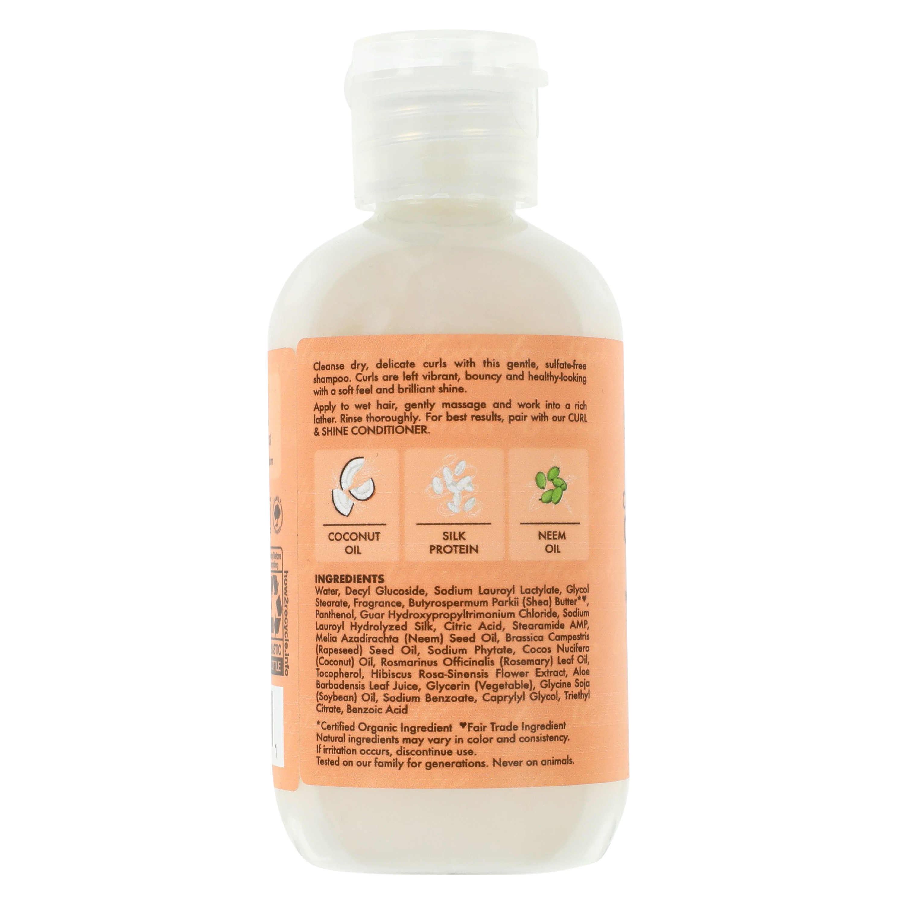 Shea Moisture® Coconut & Hibiscus Curl & Shine Travel Size Shampoo 3.2oz