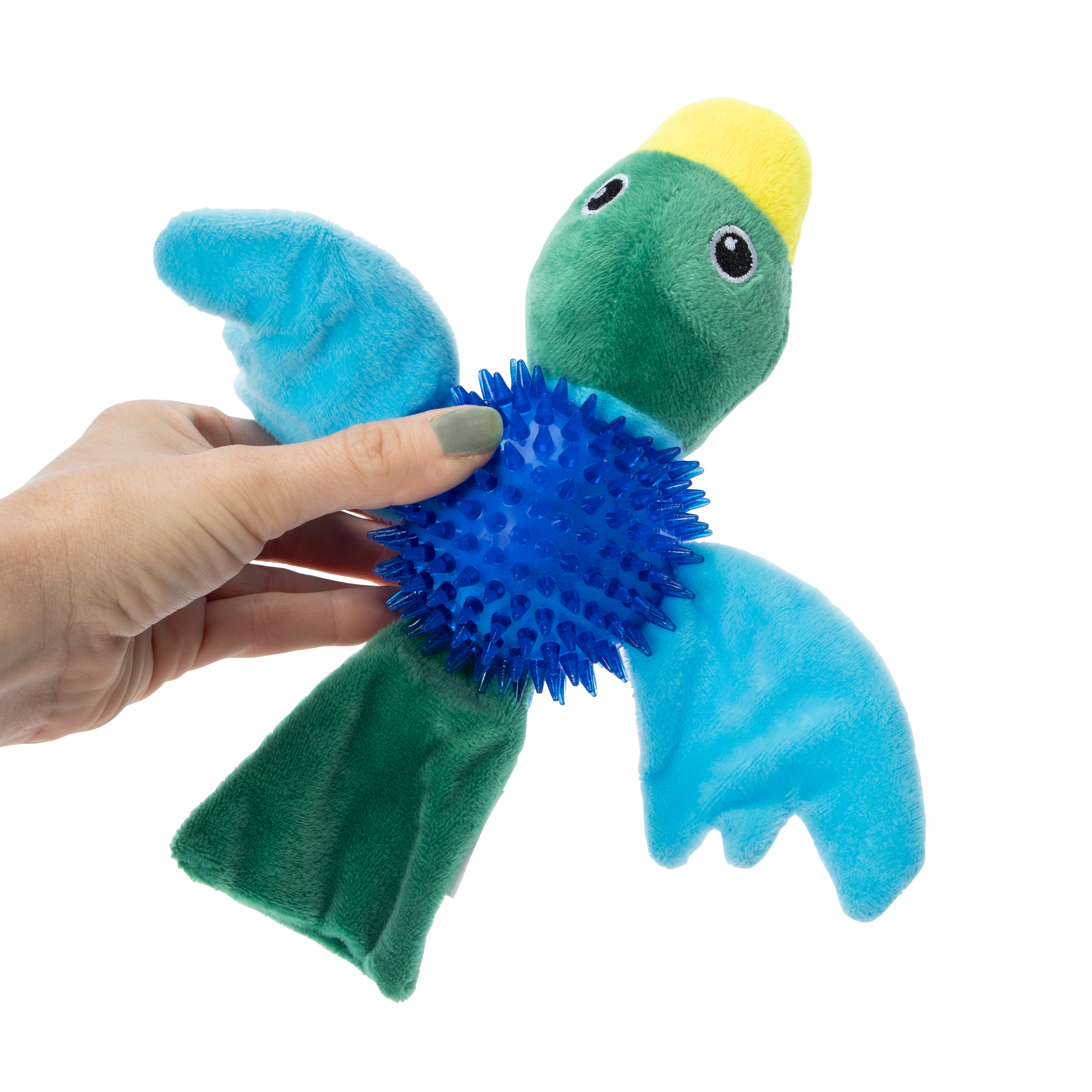 Bird Ball Plush Dog Toy 11in
