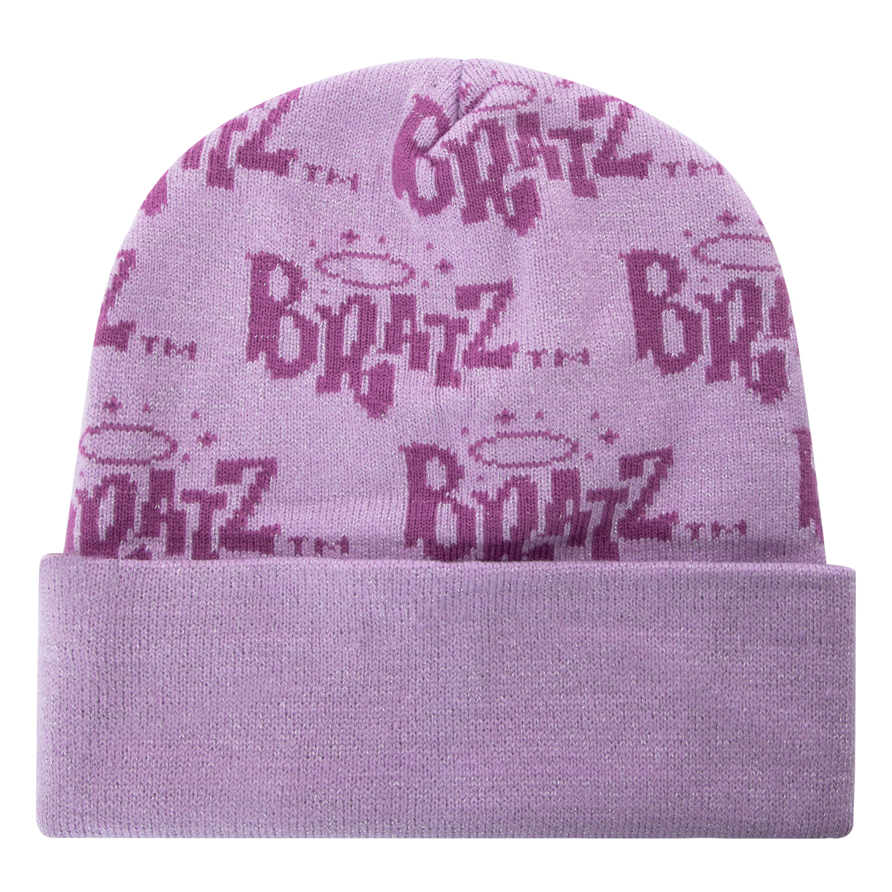 Bratz® Allover Logo Knit Beanie Hat
