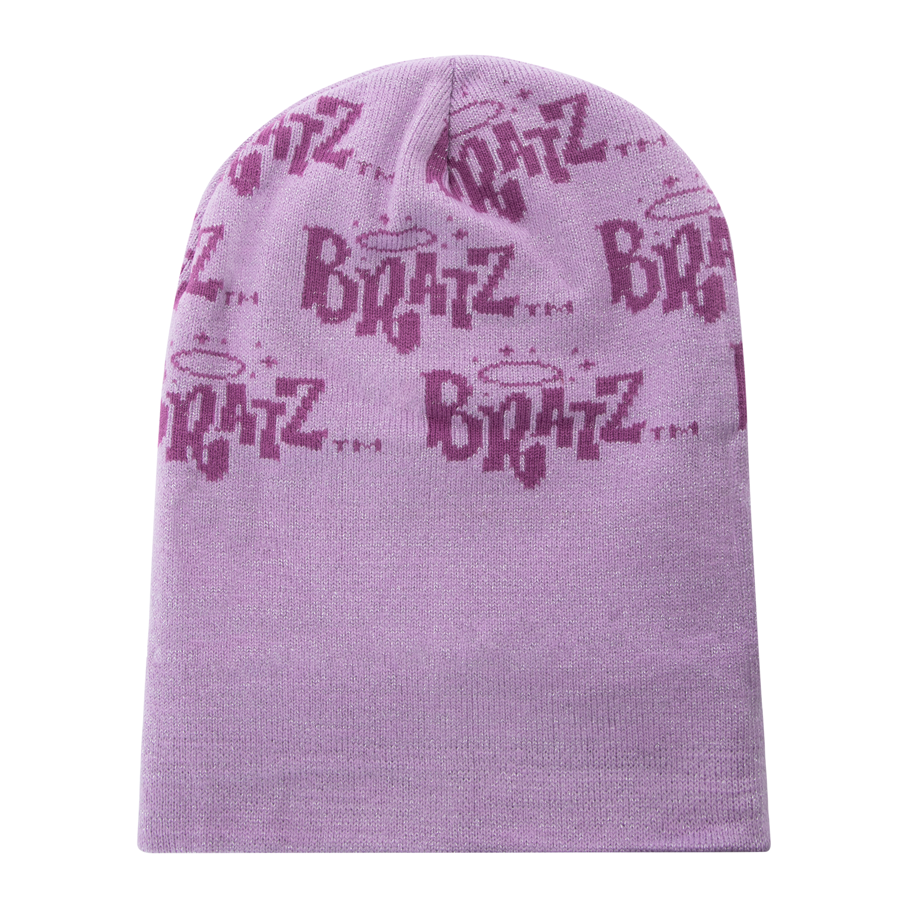 Bratz® Allover Logo Knit Beanie Hat