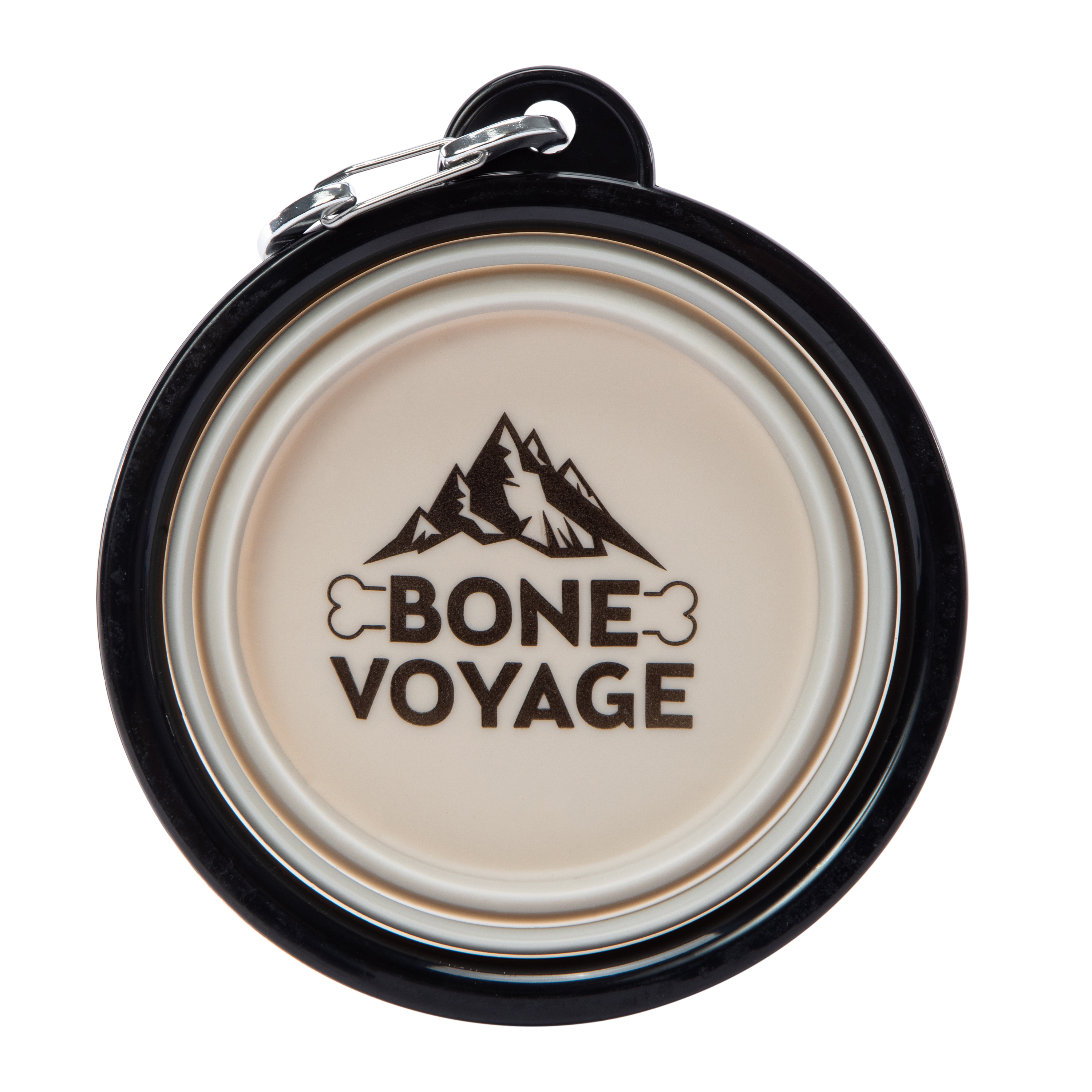 Funny Collapsible Dog Travel Bowl 12oz