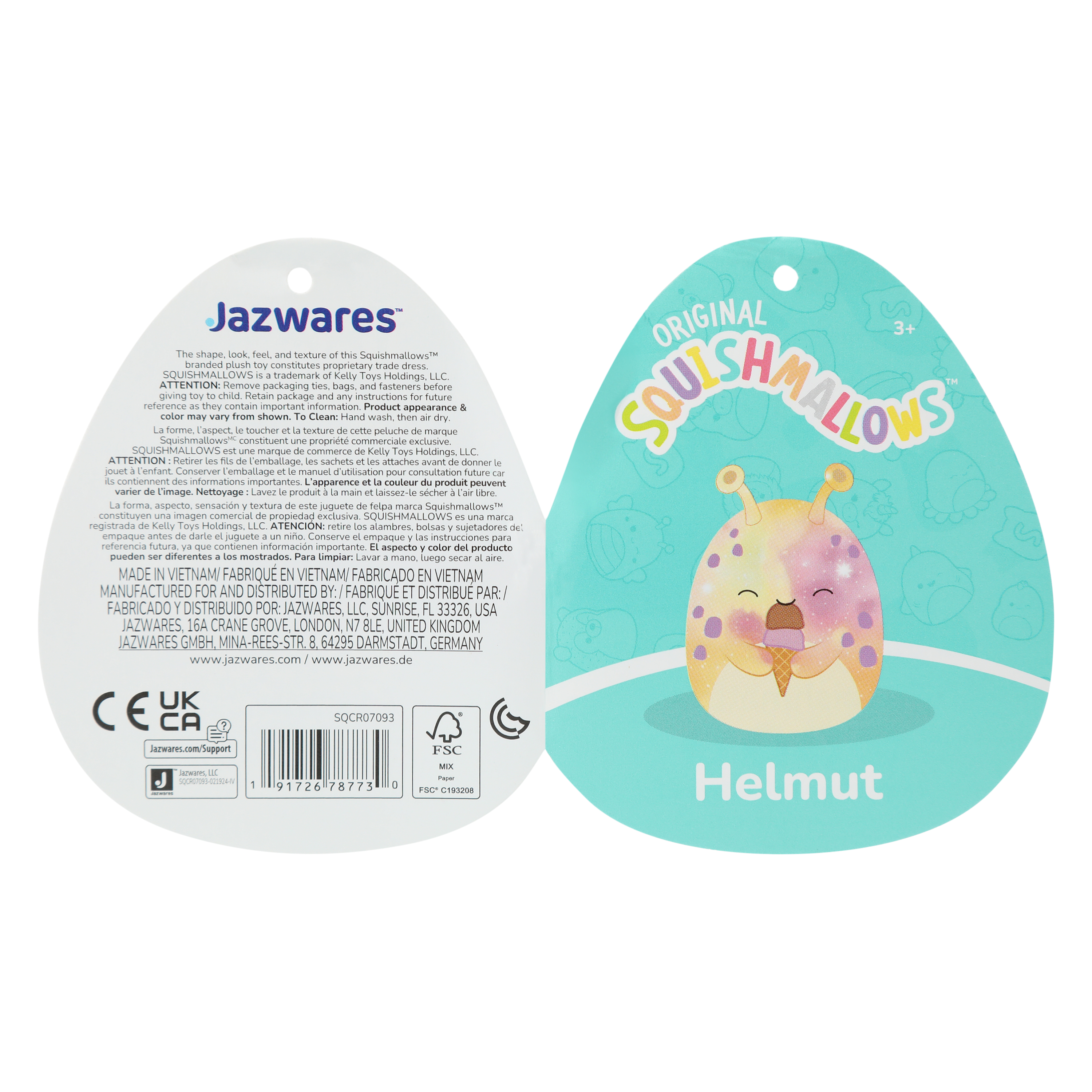 Squishmallows™ Good Vibes Squad 7.5in