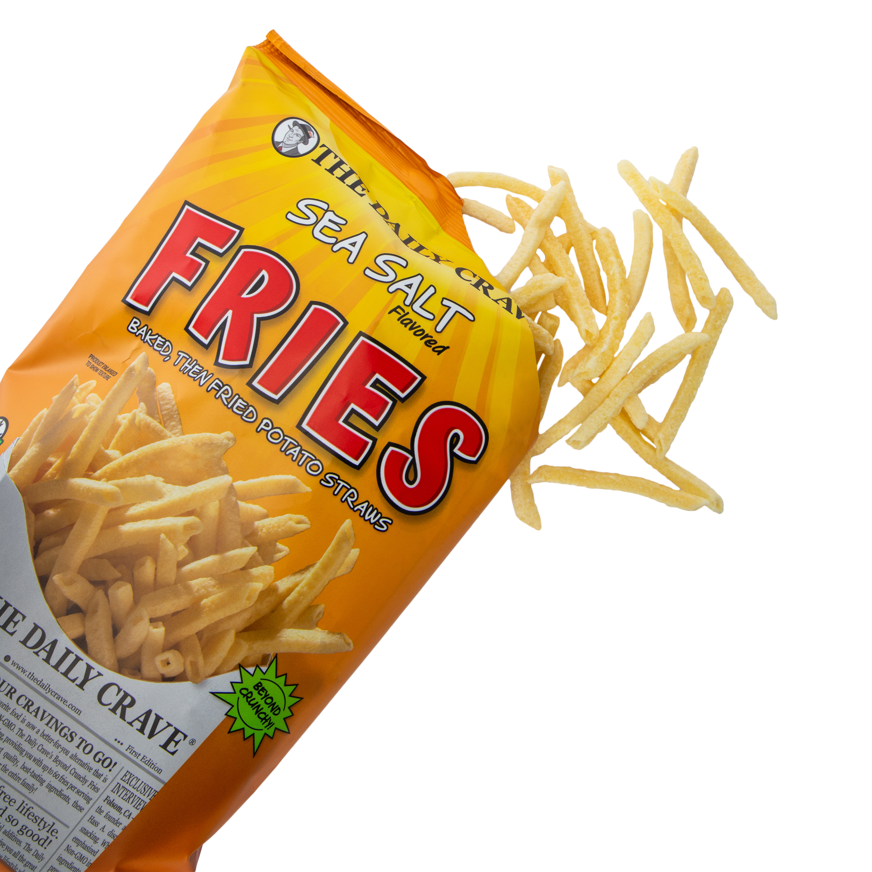 Sea Salt Crunchy Fries Potato Straws 4.25oz