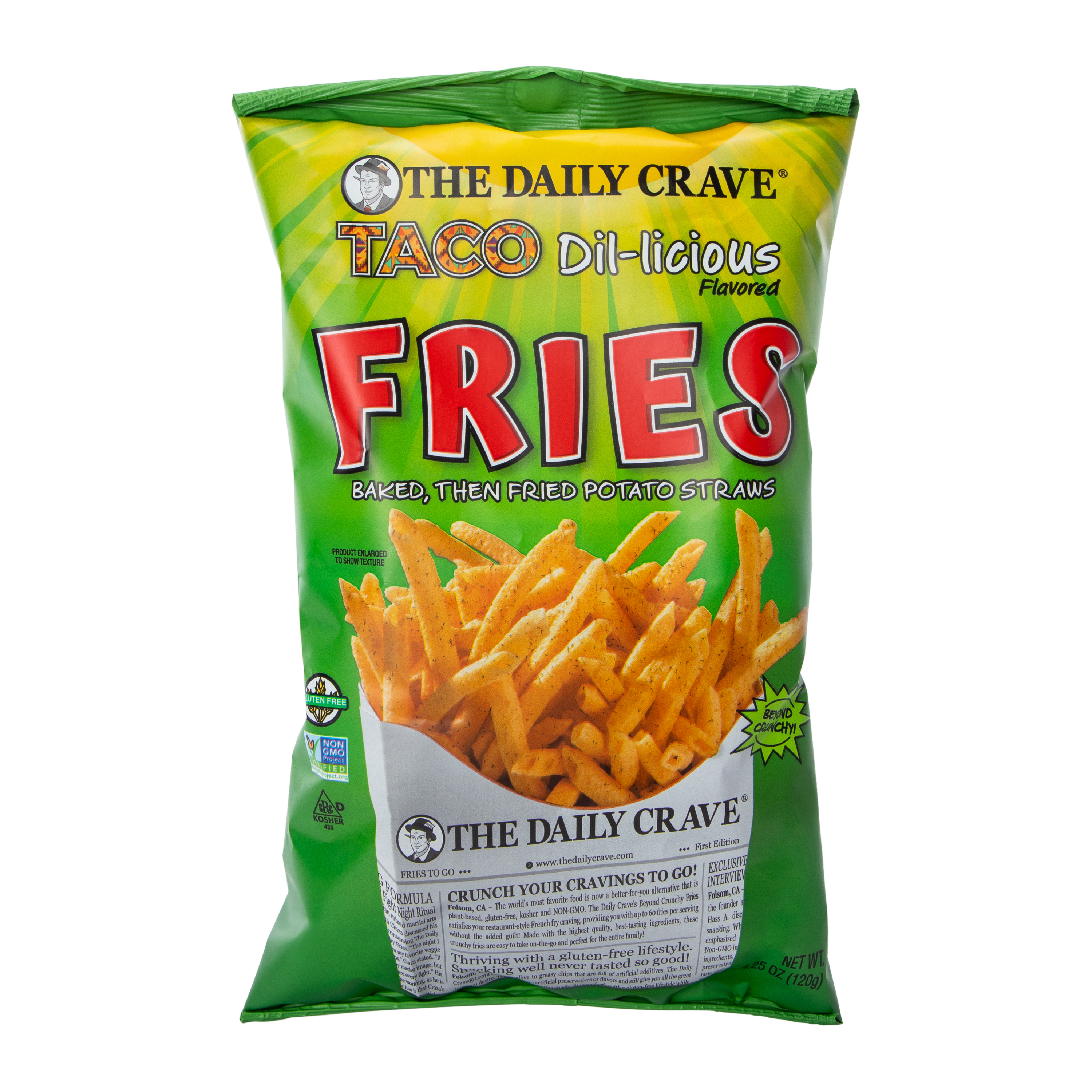 Taco Dil-Licious Crunchy Fries Potato Straws 4.25oz