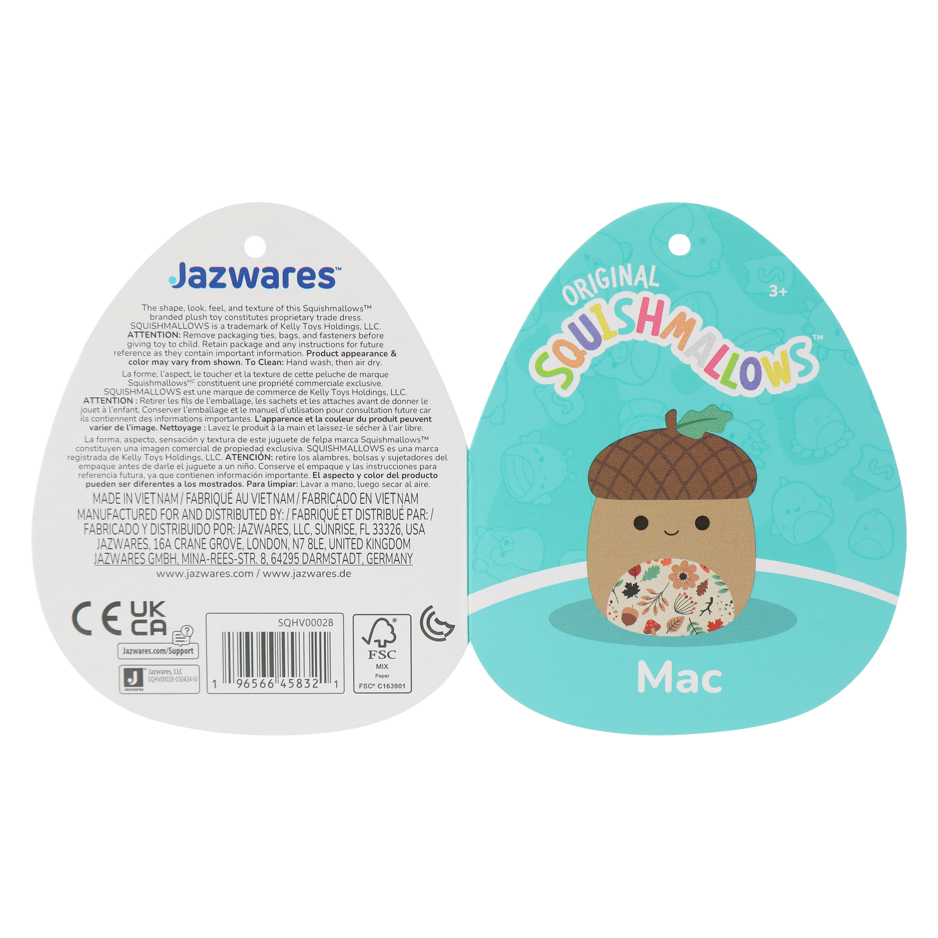 Squishmallows™ Harvest Squad 7.5in