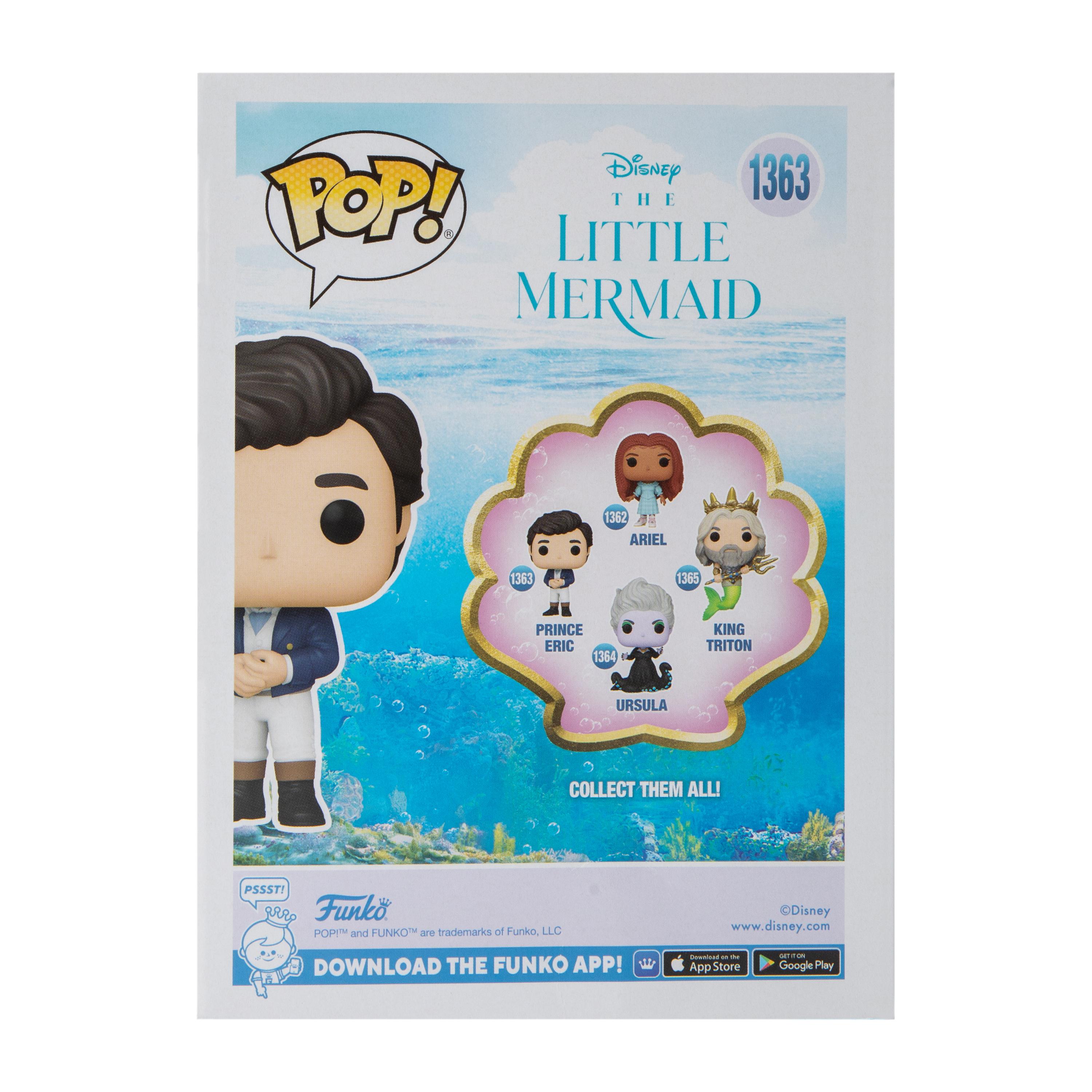 Funko Pop!® The Little Mermaid Prince Eric Vinyl Figure
