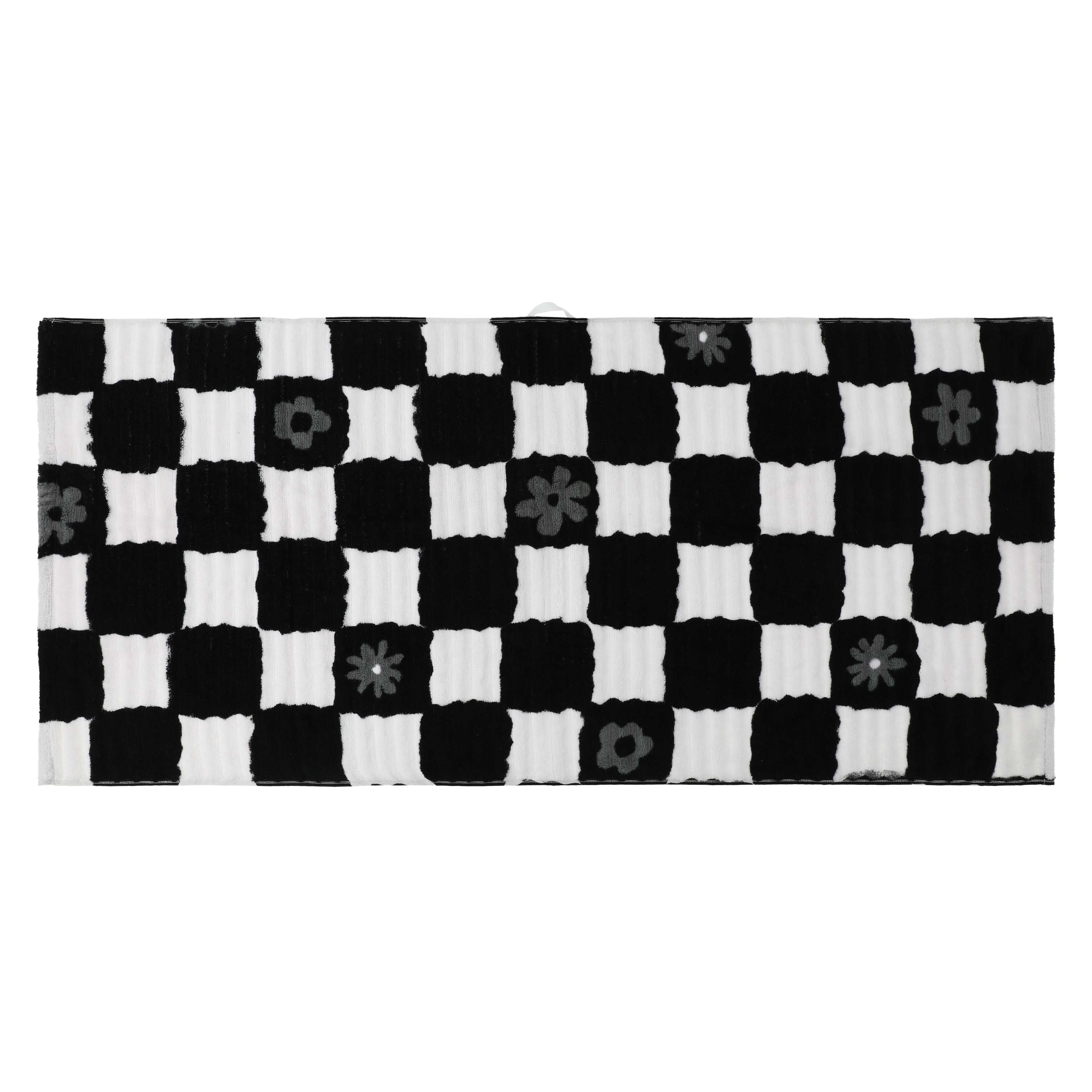 Checkered Bath Towel 24in x 50in