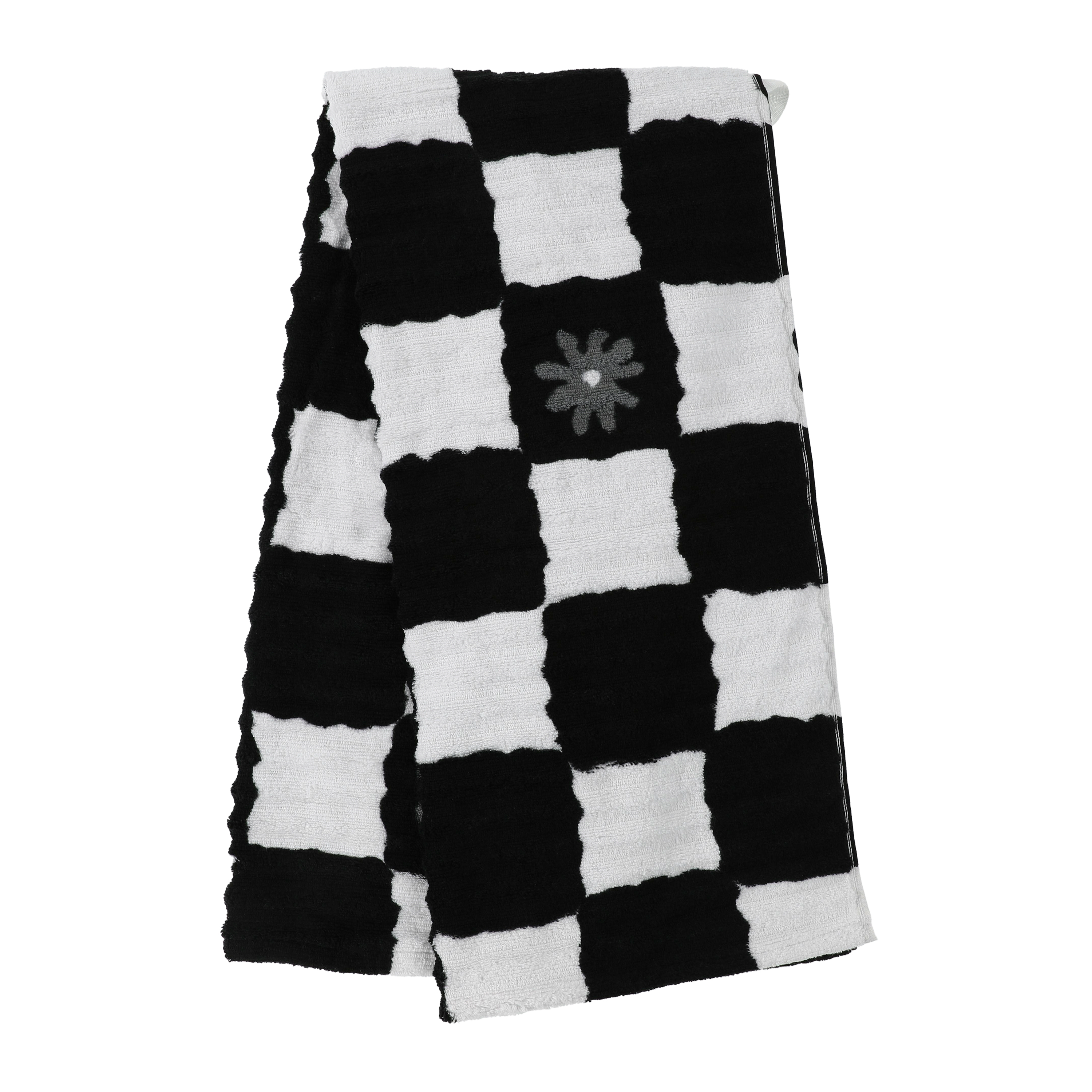 Checkered Bath Towel 24in x 50in