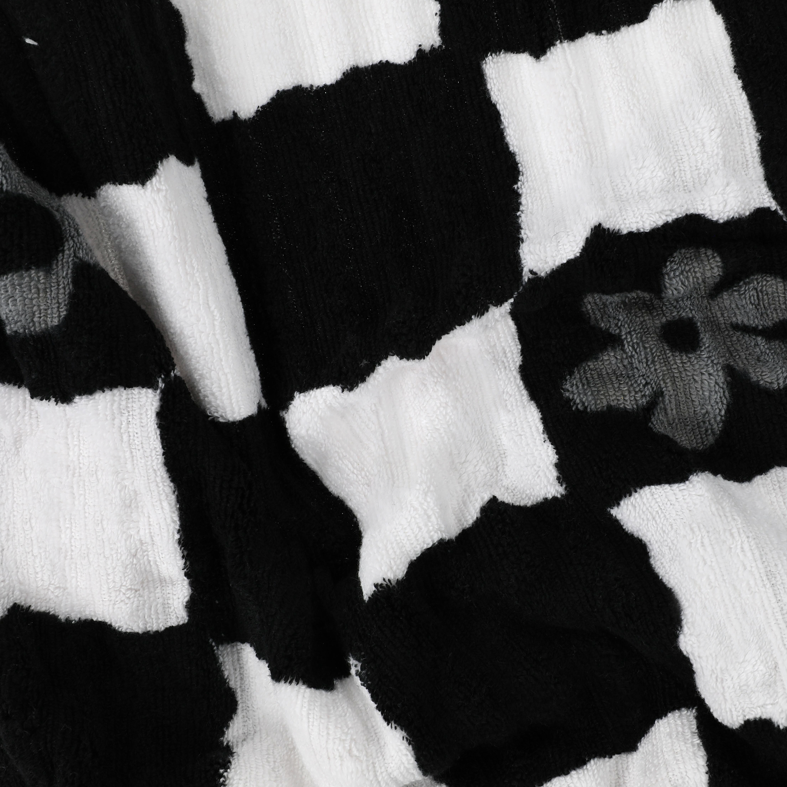 Checkered Bath Towel 24in x 50in