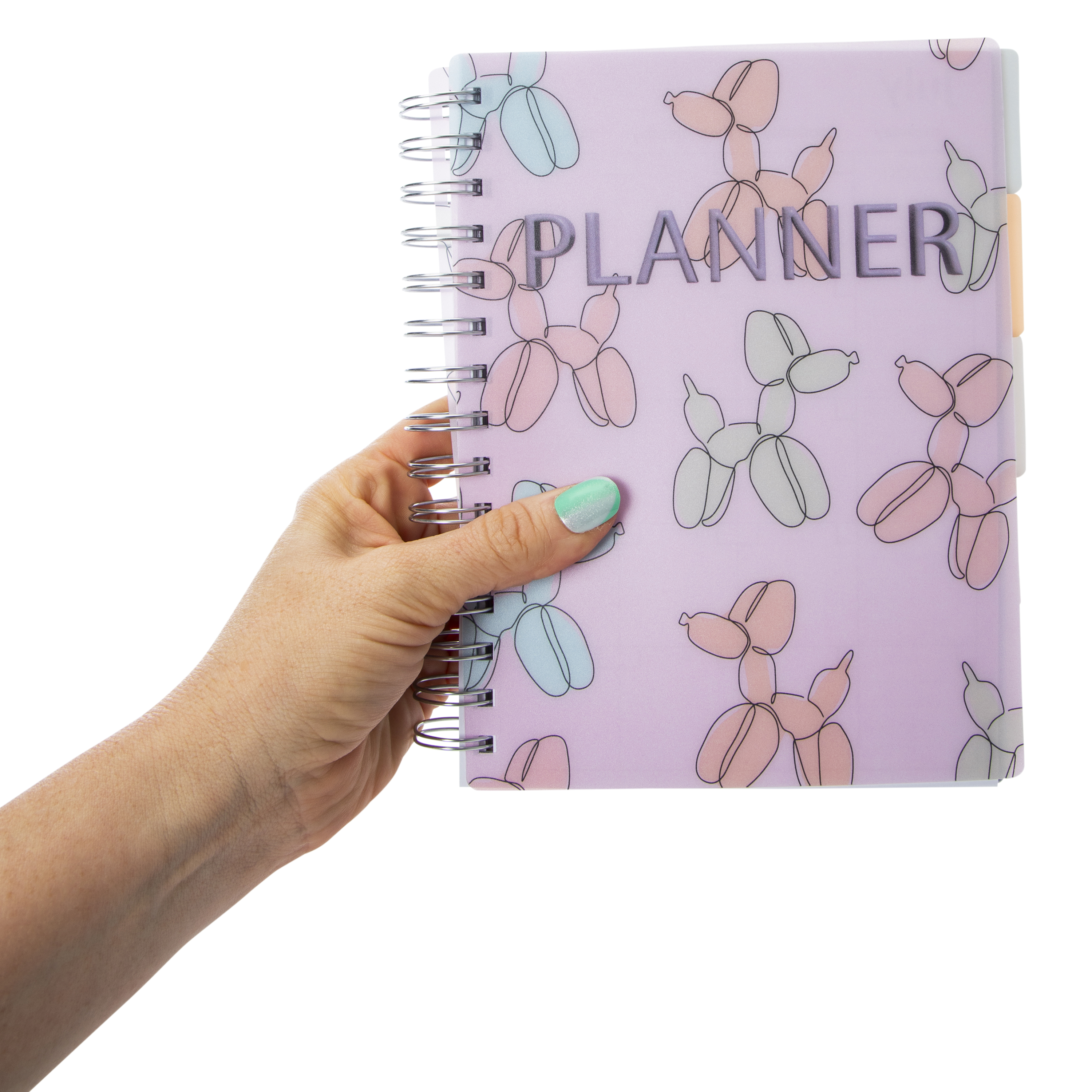 Spiral Planner With Tabs