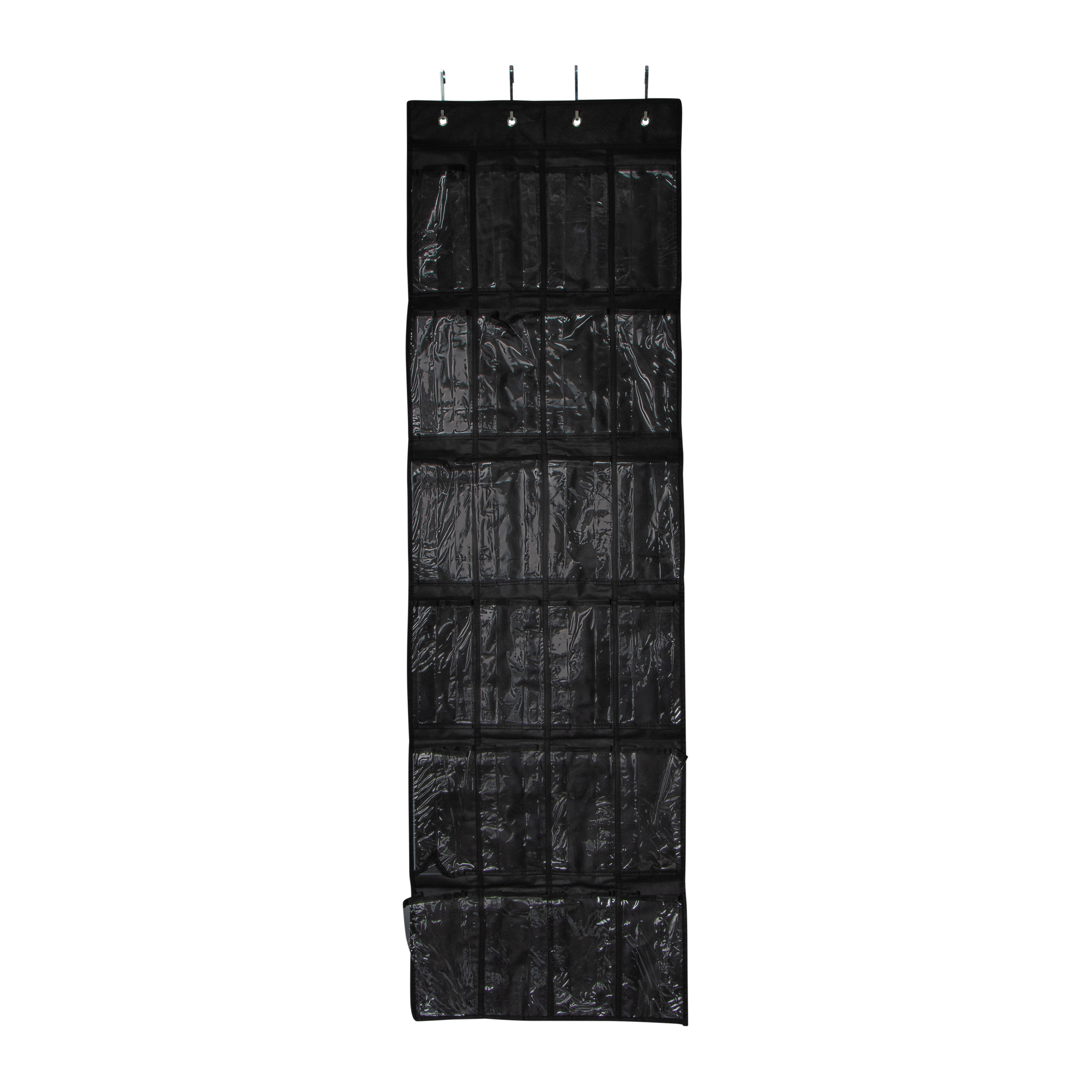 24 Clear Pocket Over The Door Organizer 18.89in x 62.2in