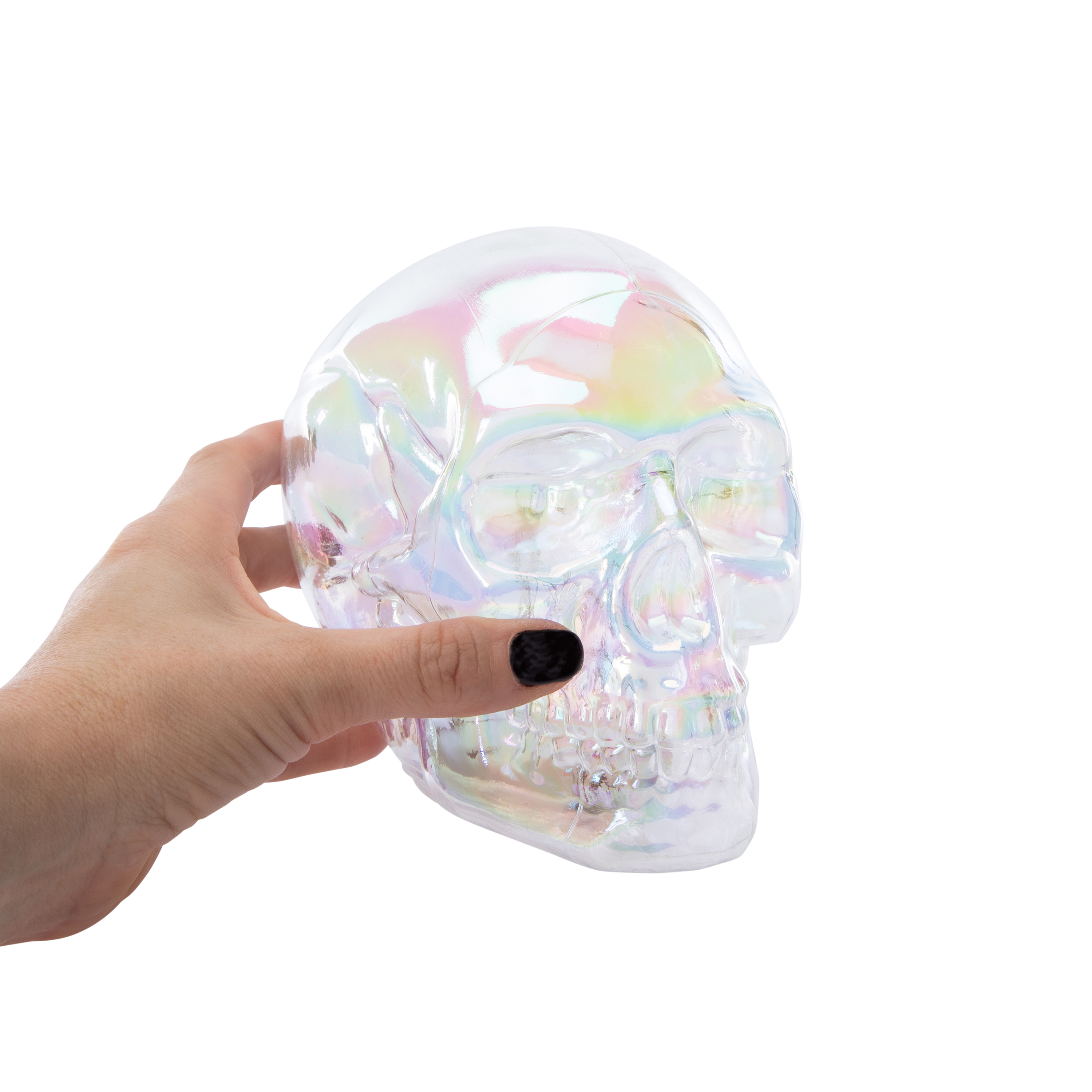 Iridescent Skull 4.3in x 6.3in