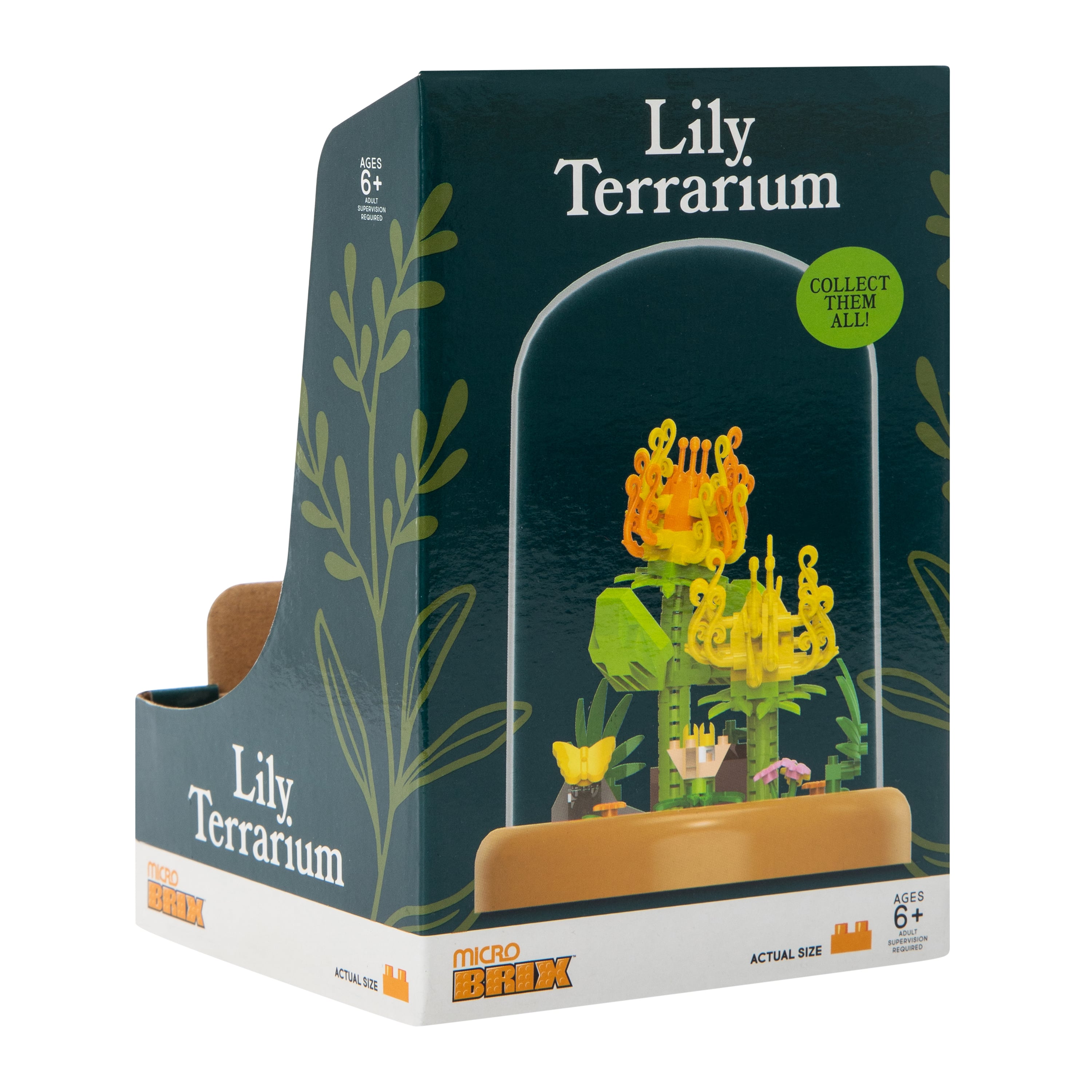 Micro Brix Floral Terrarium Building Blocks Set | Five Below