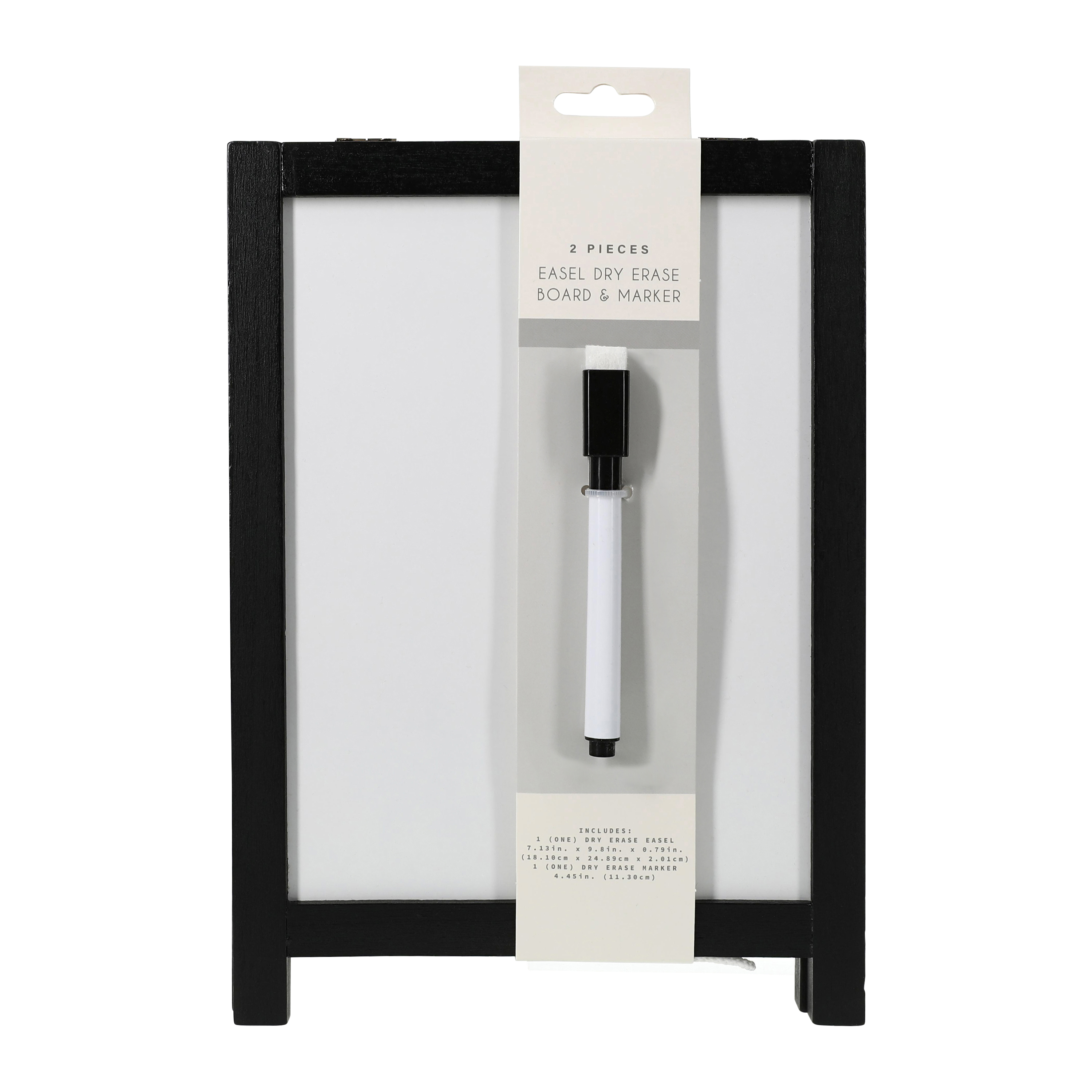 Tabletop Easel Dry Erase Board & Marker 9.8in