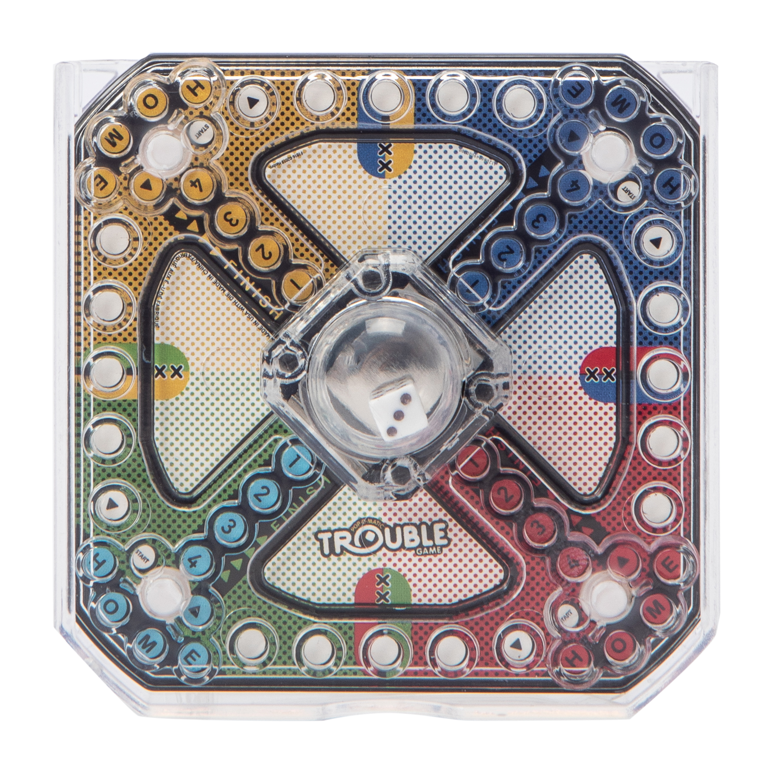 World's Smallest® Pop-O-Matic Trouble Game Toy