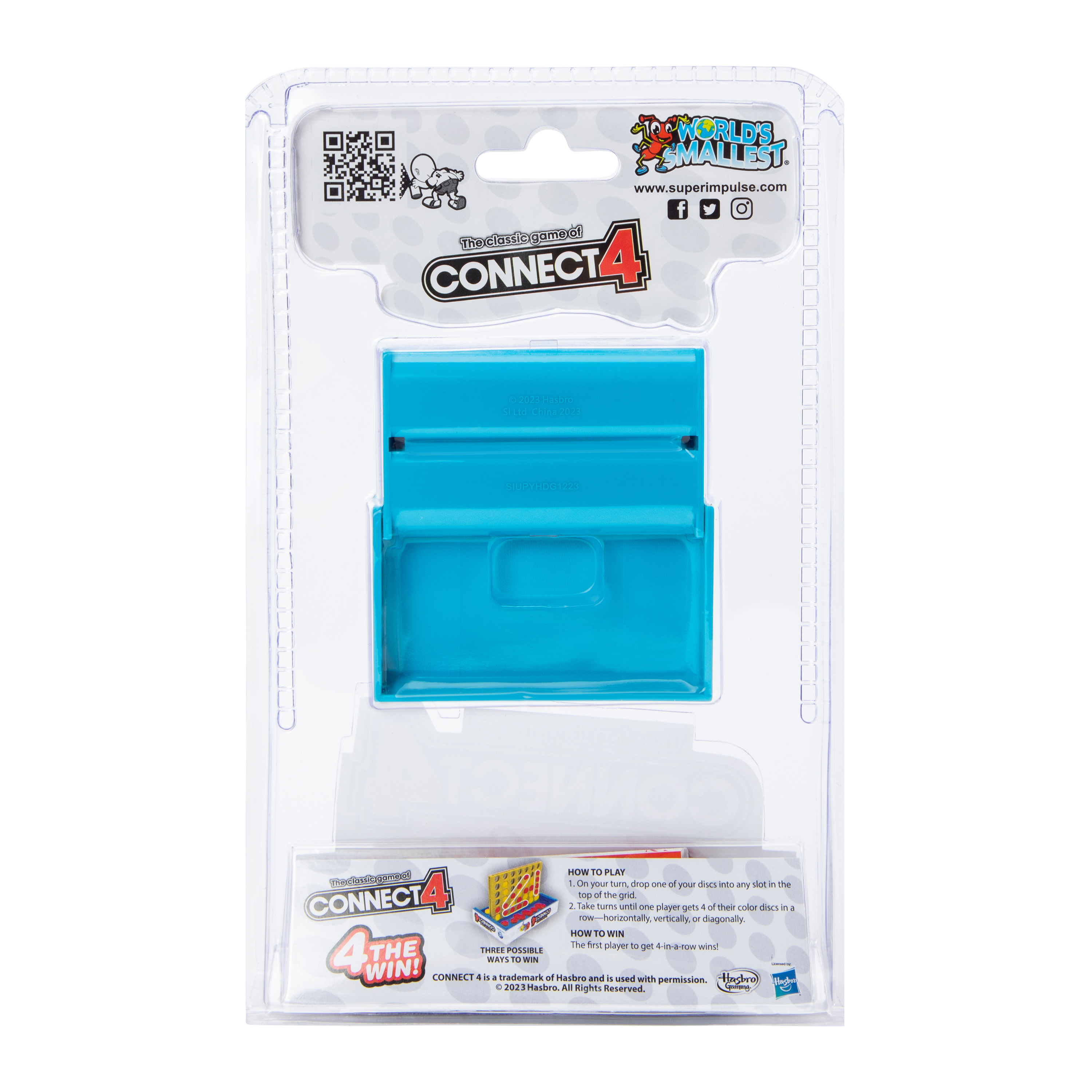 World’s Smallest® Connect 4® Game