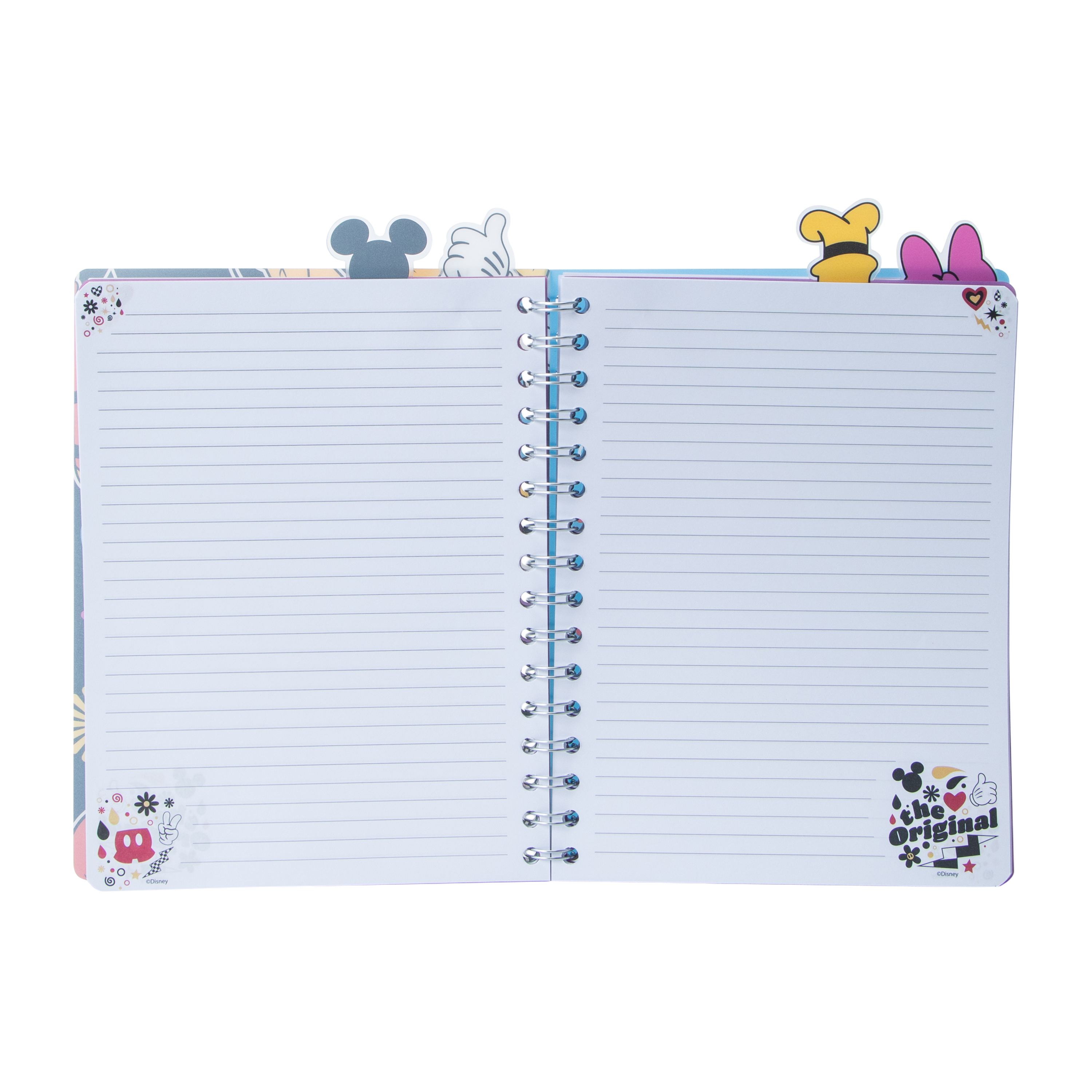 Disney Friends Positive Vibes Only Tab Journal