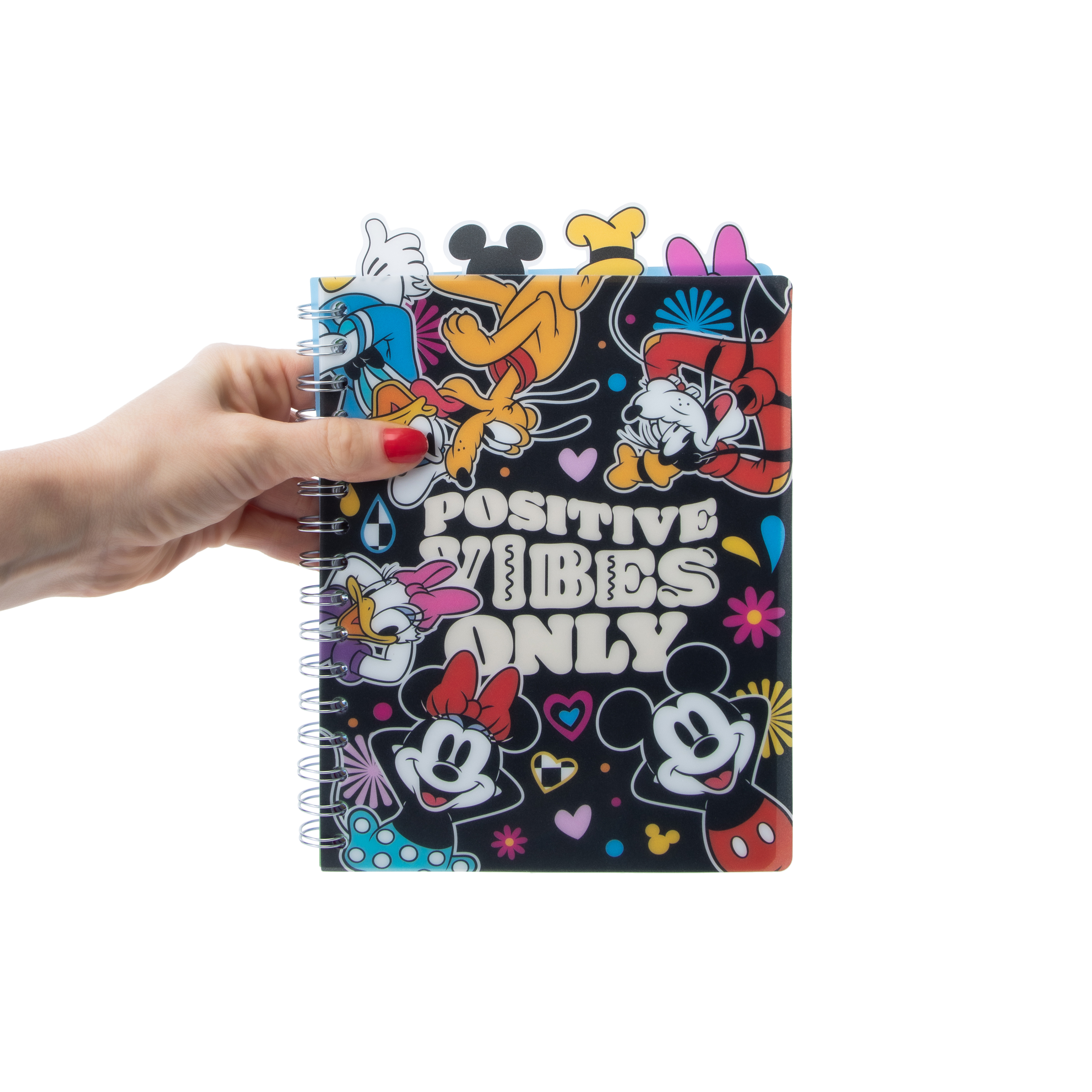 Disney Friends Positive Vibes Only Tab Journal