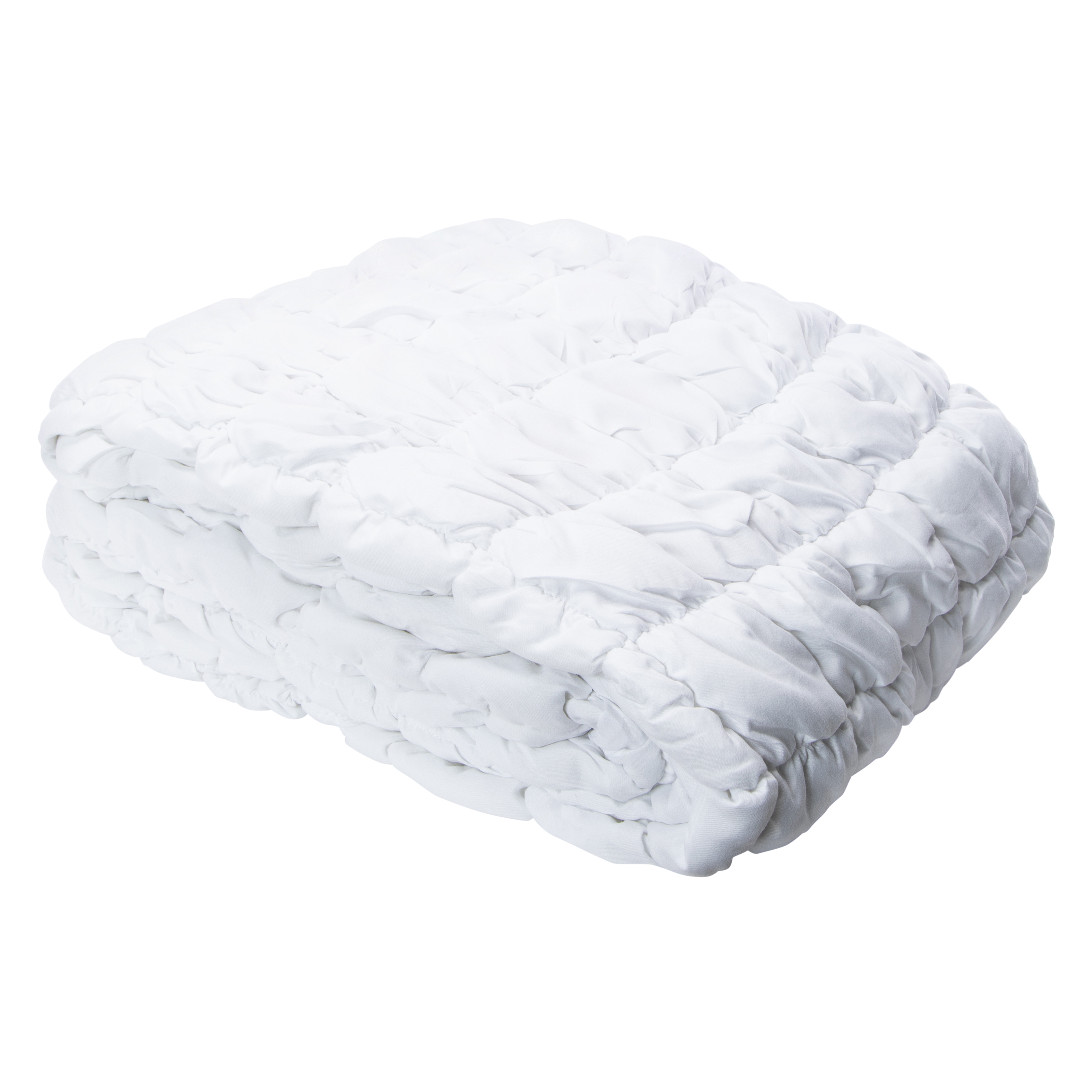 Twin Size Marshmallow Puff Comforter 66in x 86in