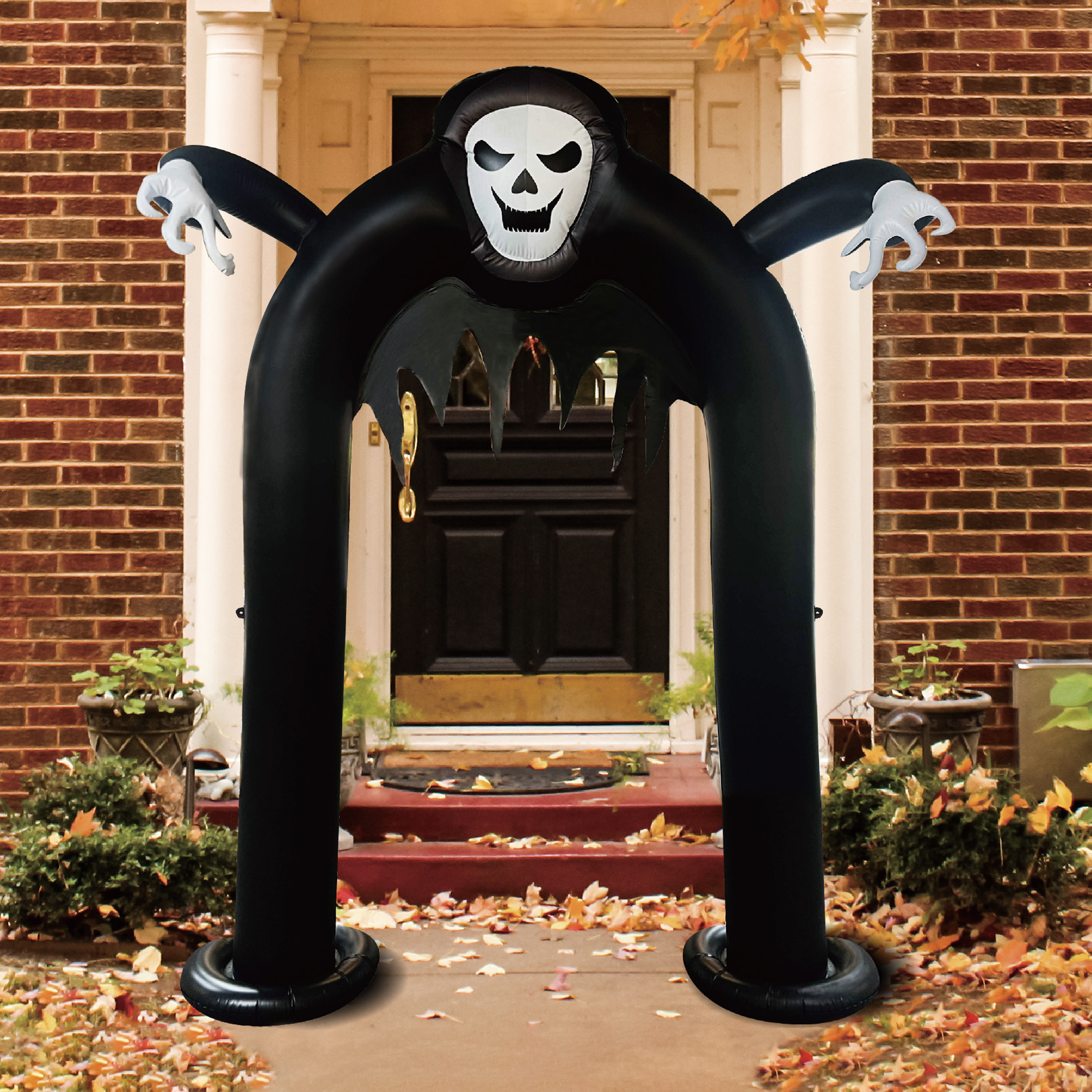 7ft Inflatable Grim Arch Halloween Decor