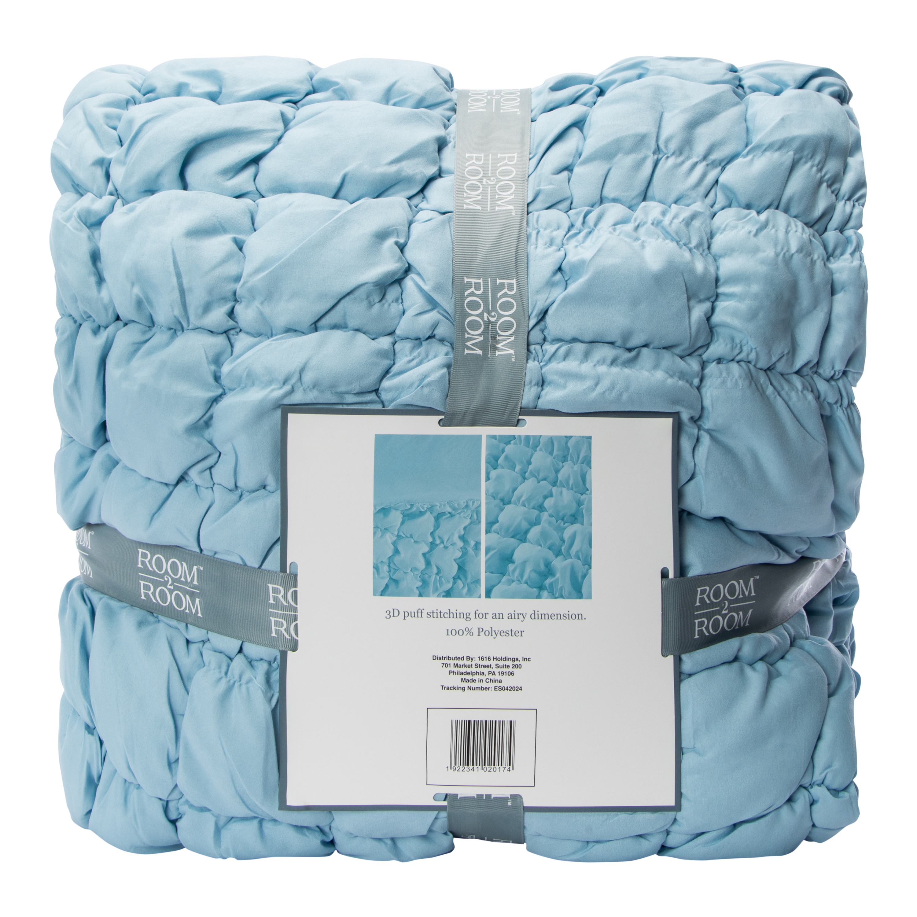 Marshmallow Puff Queen Size Comforter 90in x 90in