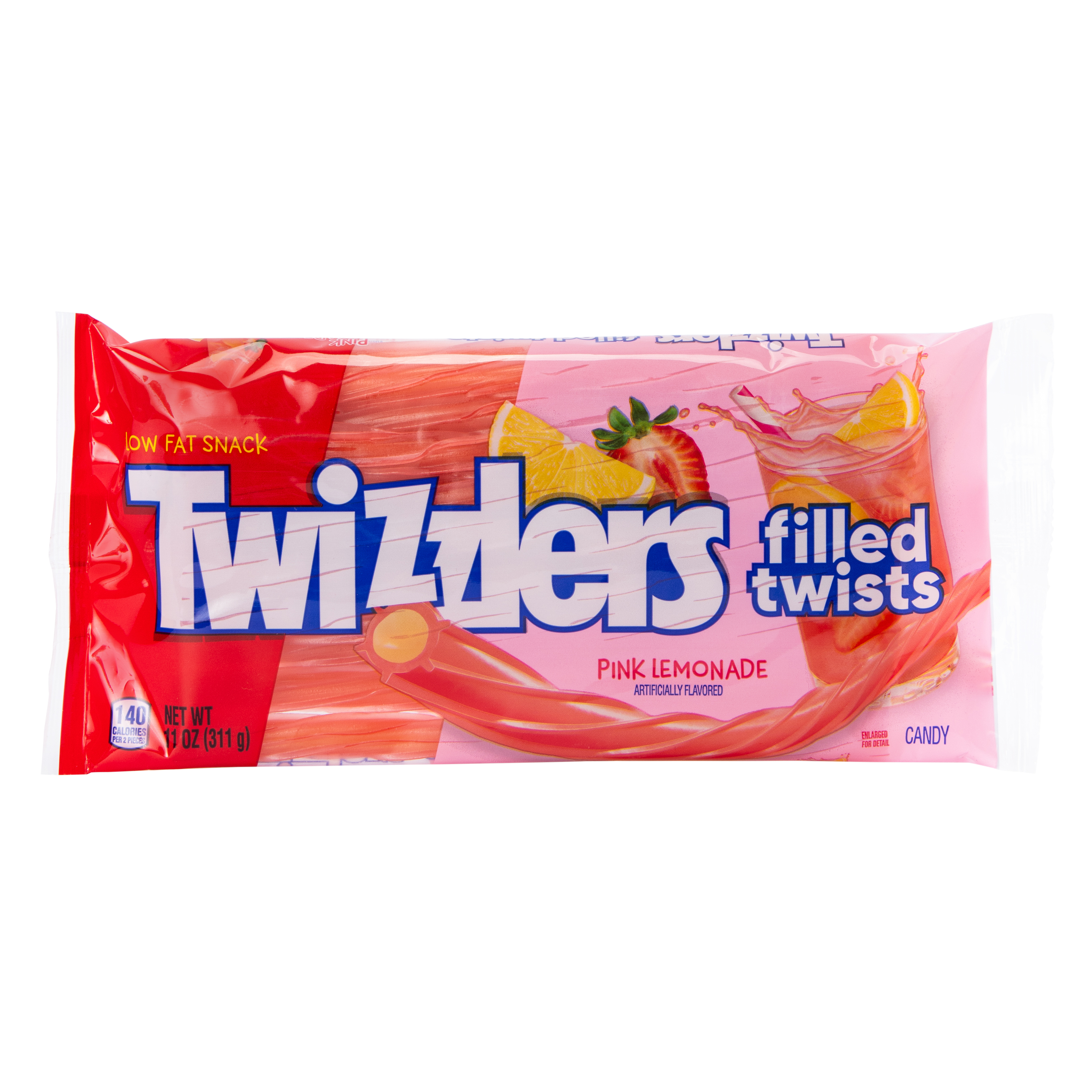 Twizzlers® Pink Lemonade Filled Twists Candy 11oz