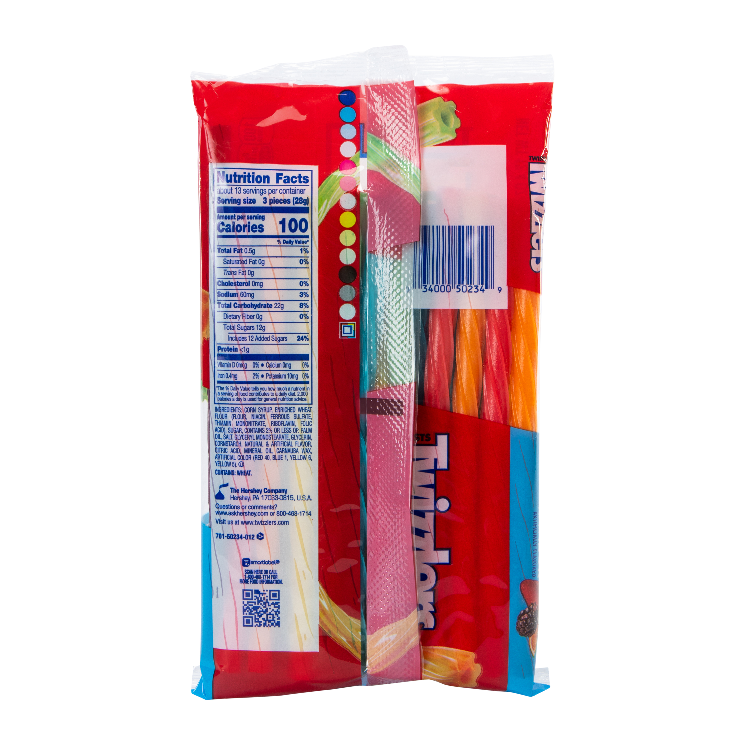 Twizzlers® Rainbow Twists Candy 12.4oz