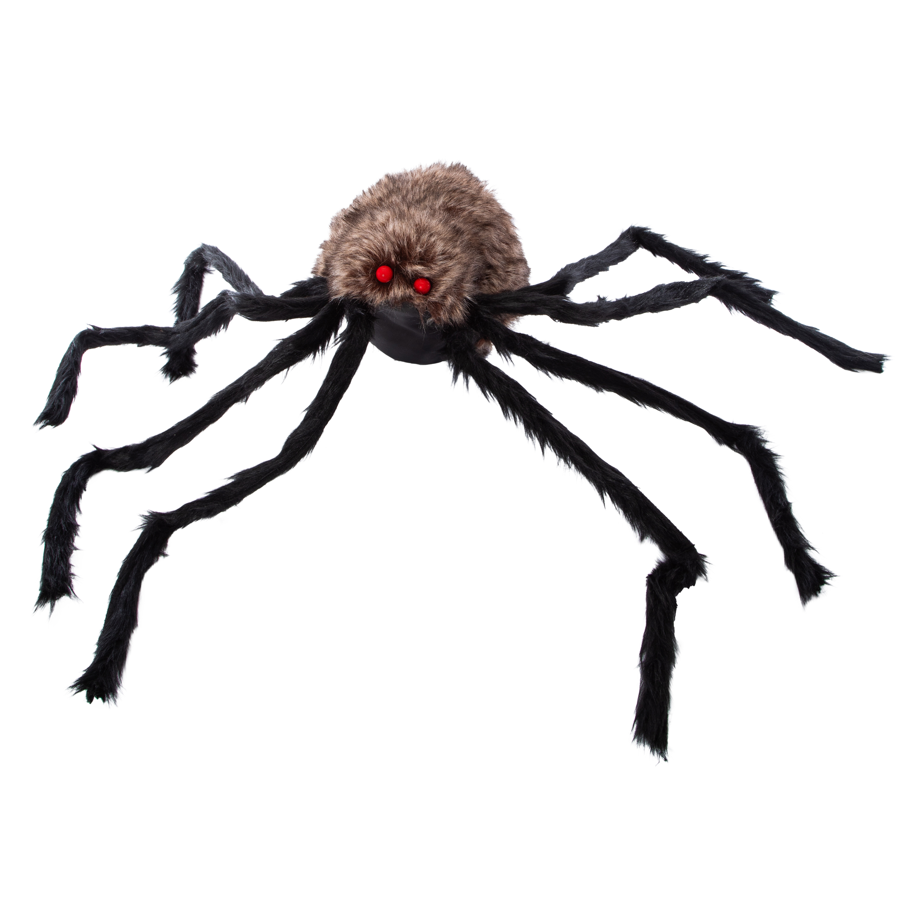 Jumbo Fur Spider Halloween Decor