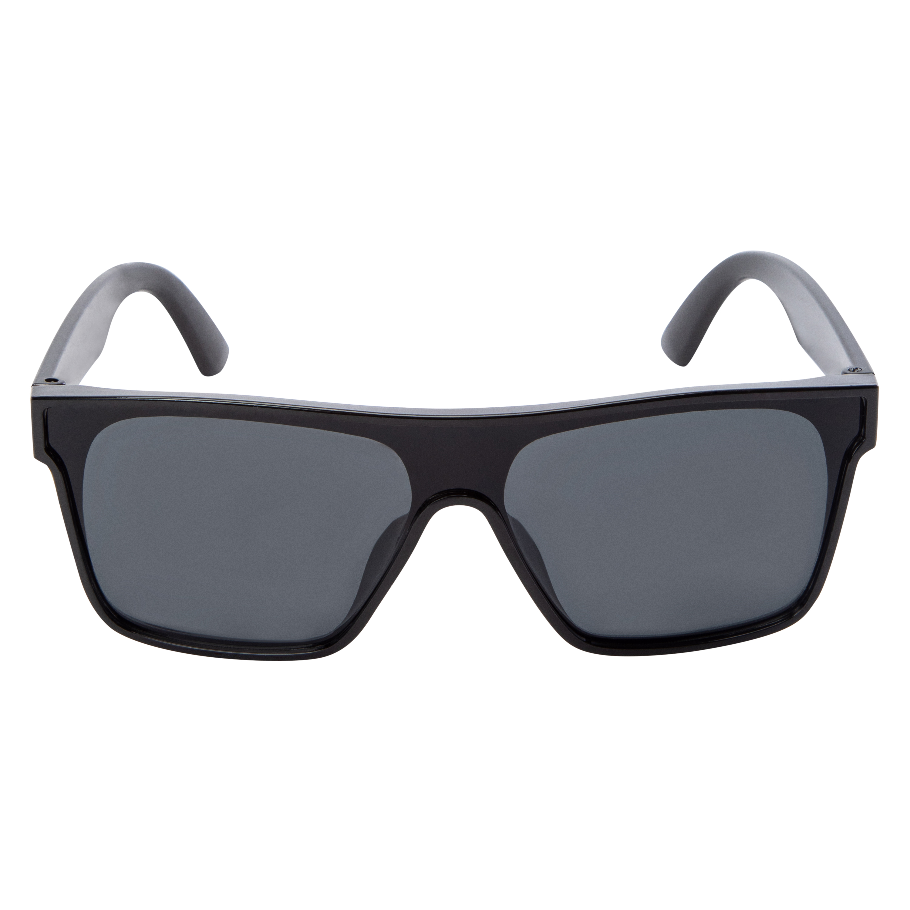 Mens Plastic Square Shield Sunglasses
