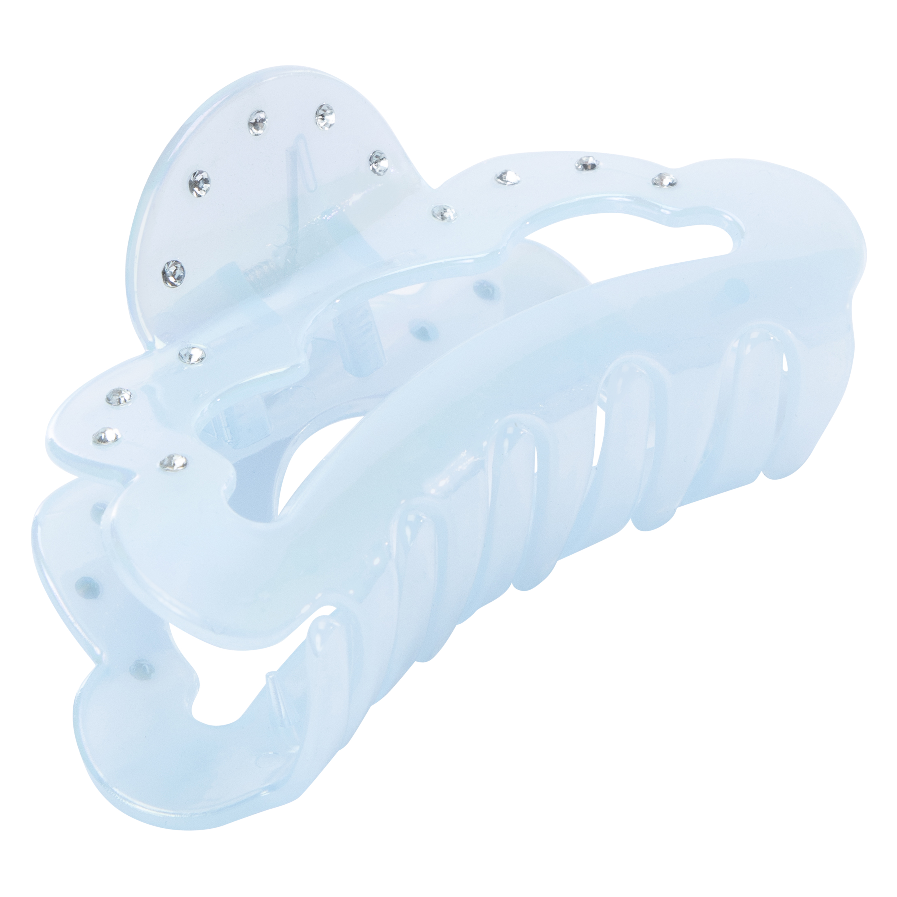Rhinestone Cloud Claw Clip 4in x 2.28in