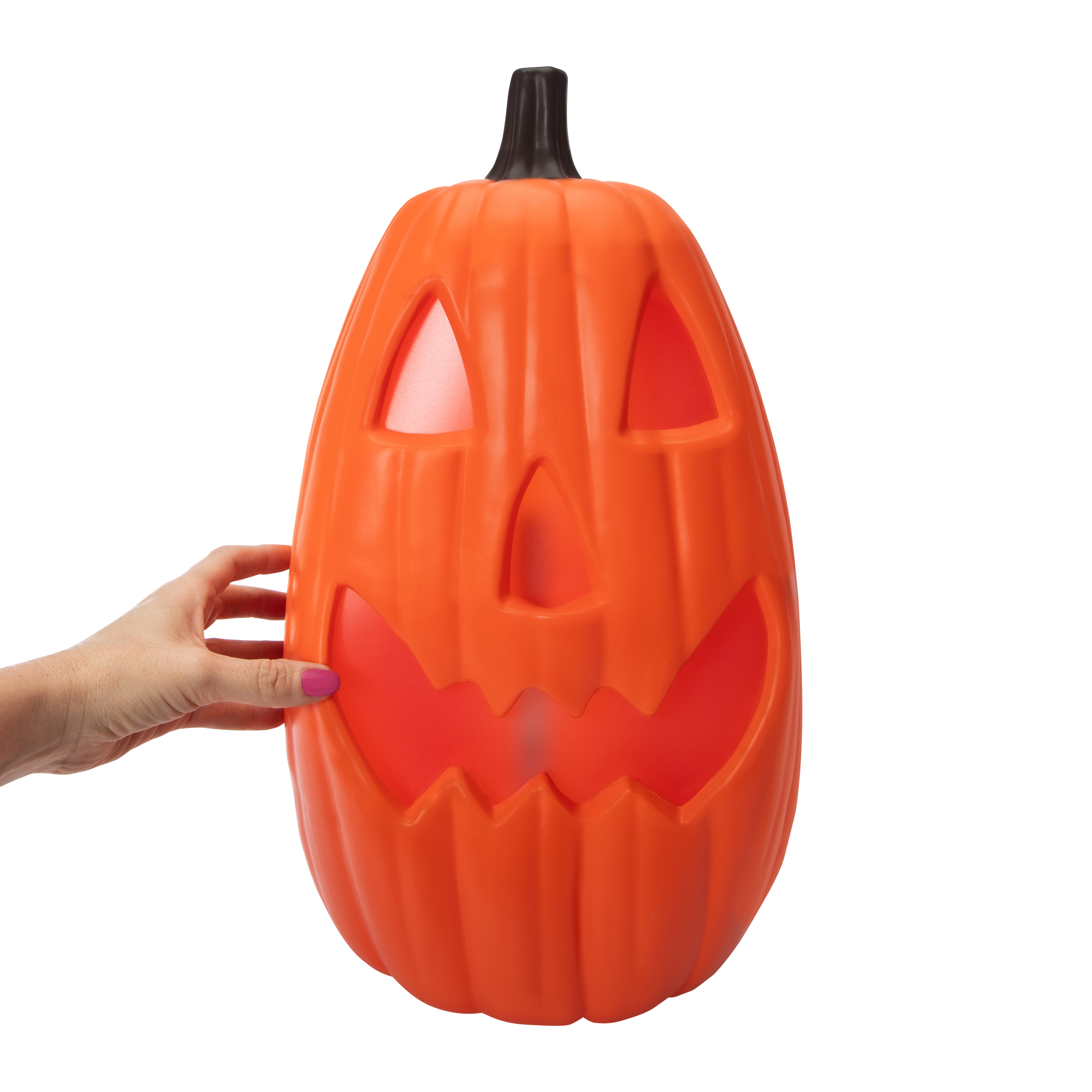Halloween Flame Glow Pumpkin Decoration 18.9in