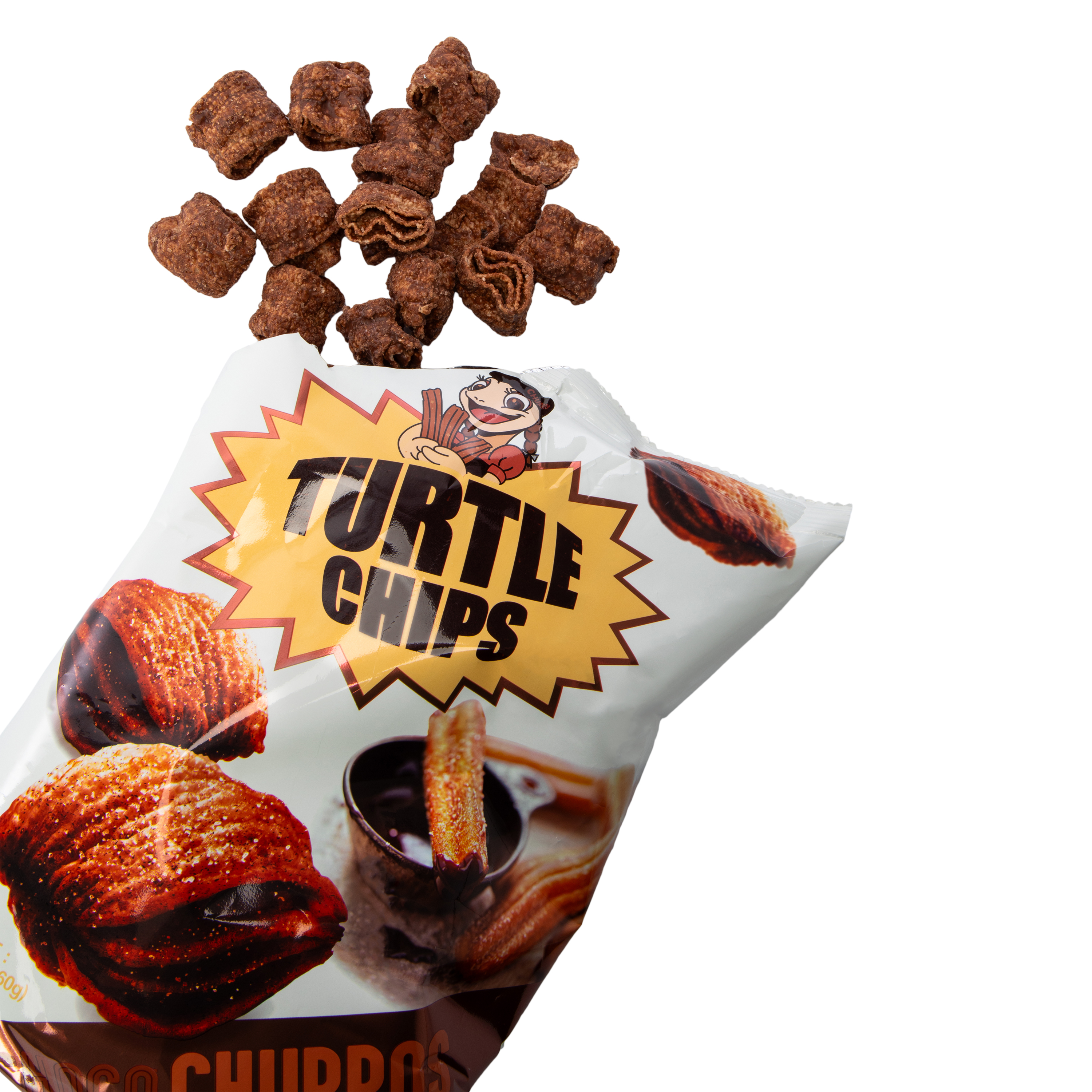 Turtle Chips 5.65oz - Choco Churros