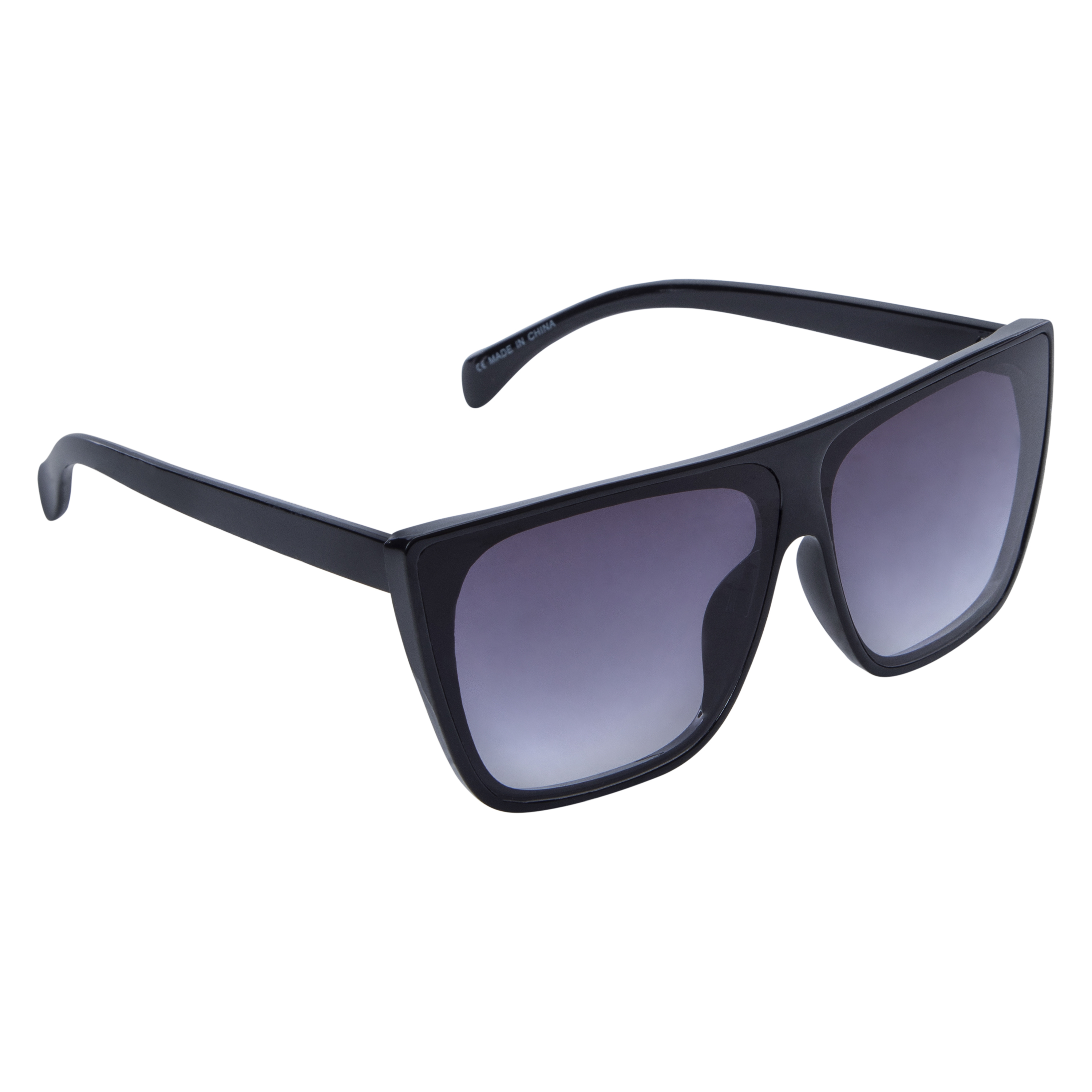 Ladies Plastic Shield Rectangle Sunglasses
