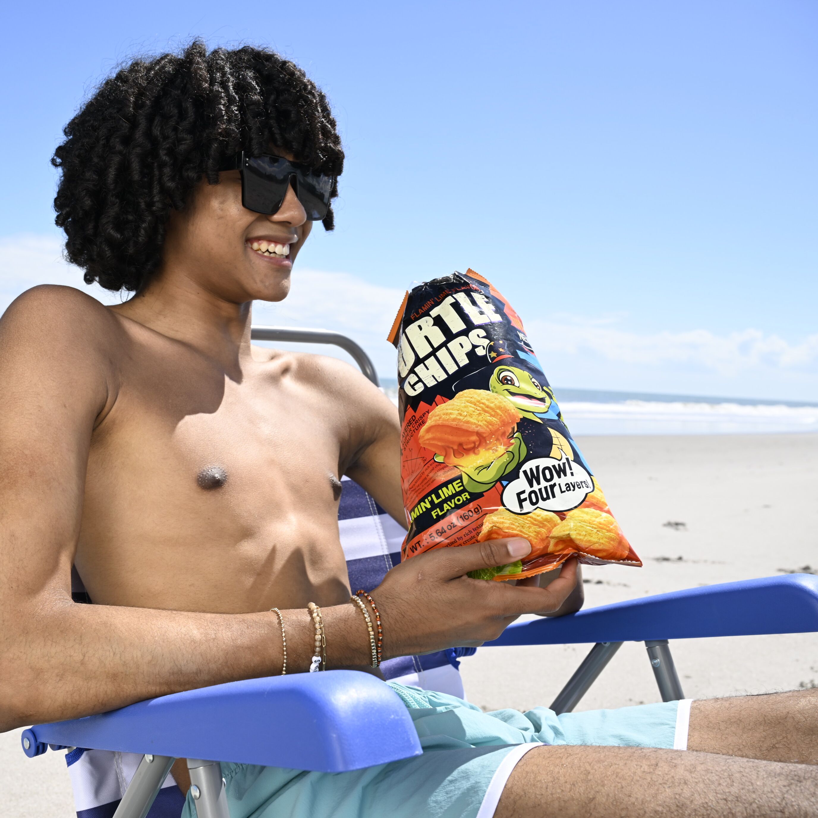 Turtle Chips 5.64oz - Flamin' Lime