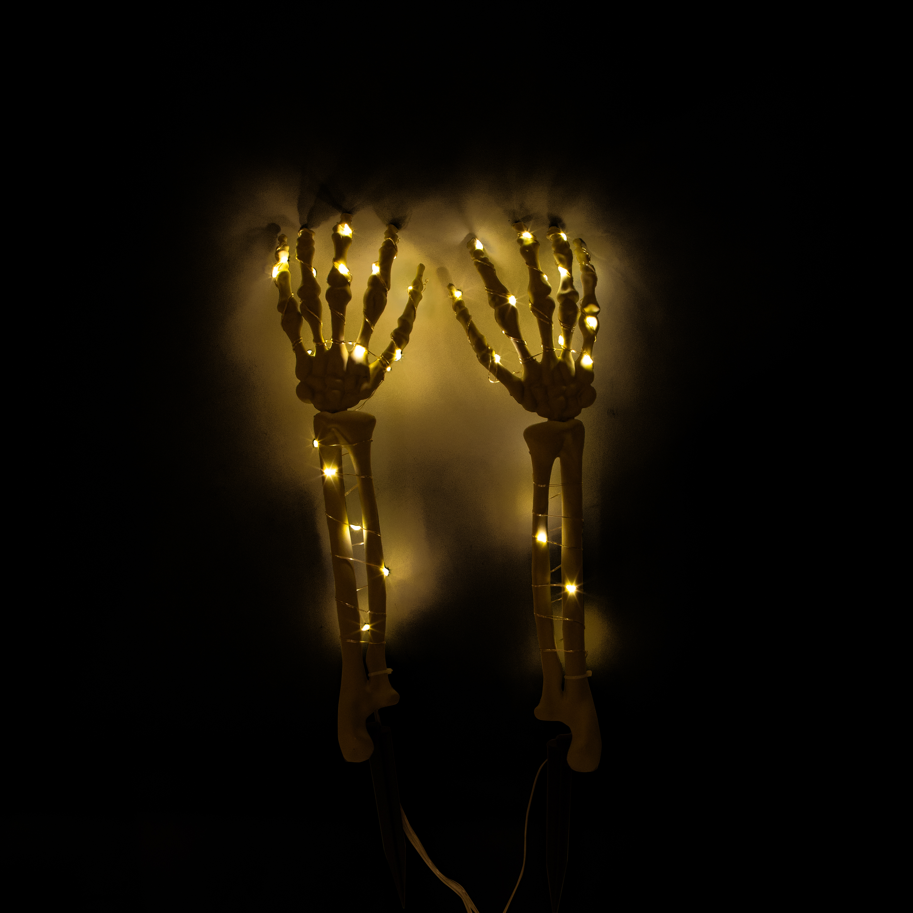 Light-Up Skeleton Arm Stakes 2-Count
