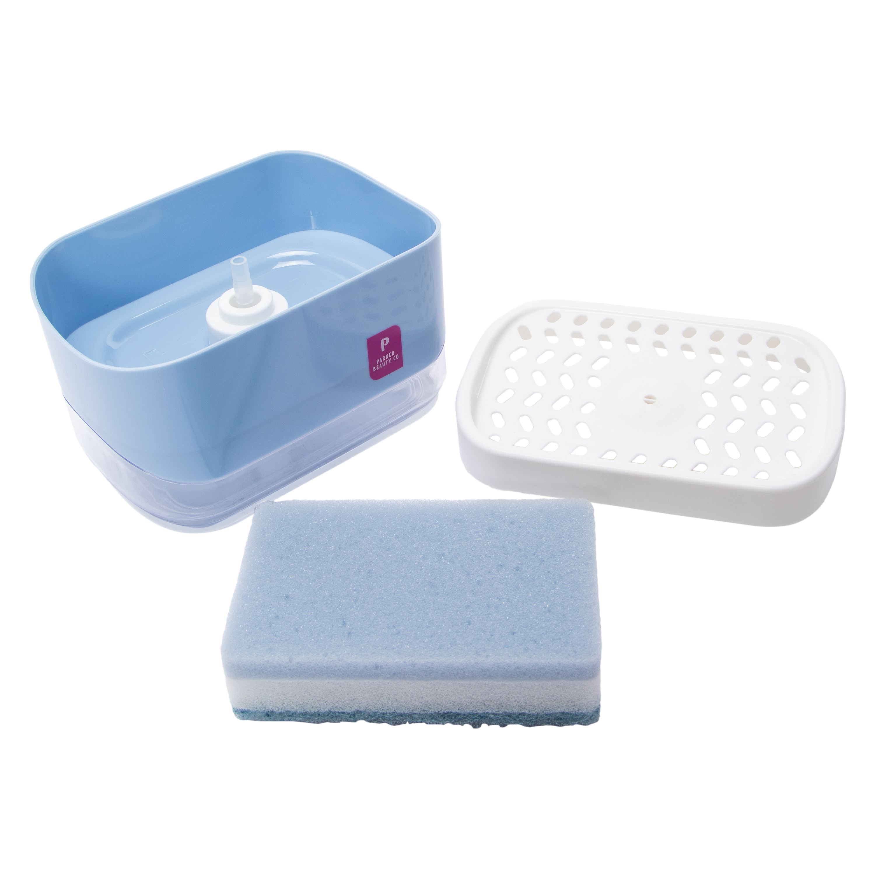 Liquid Soap Dispenser With Sponge Holder