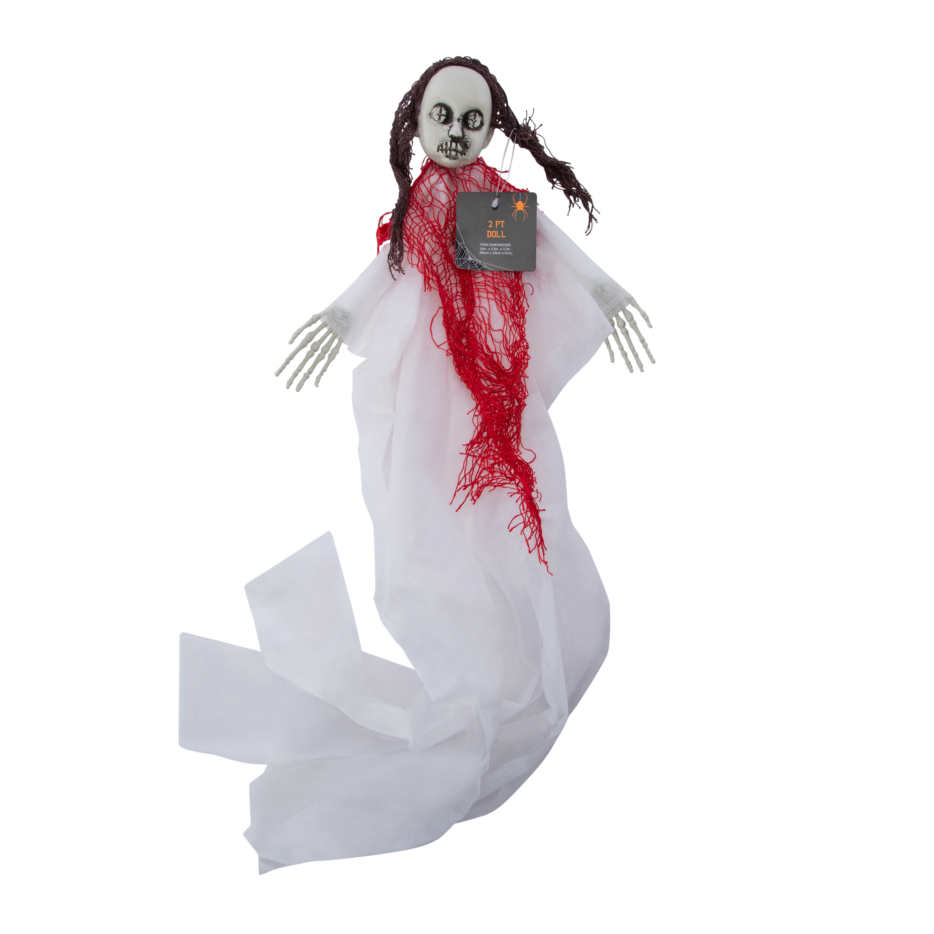 Ghost Hanging Halloween Decor 2ft